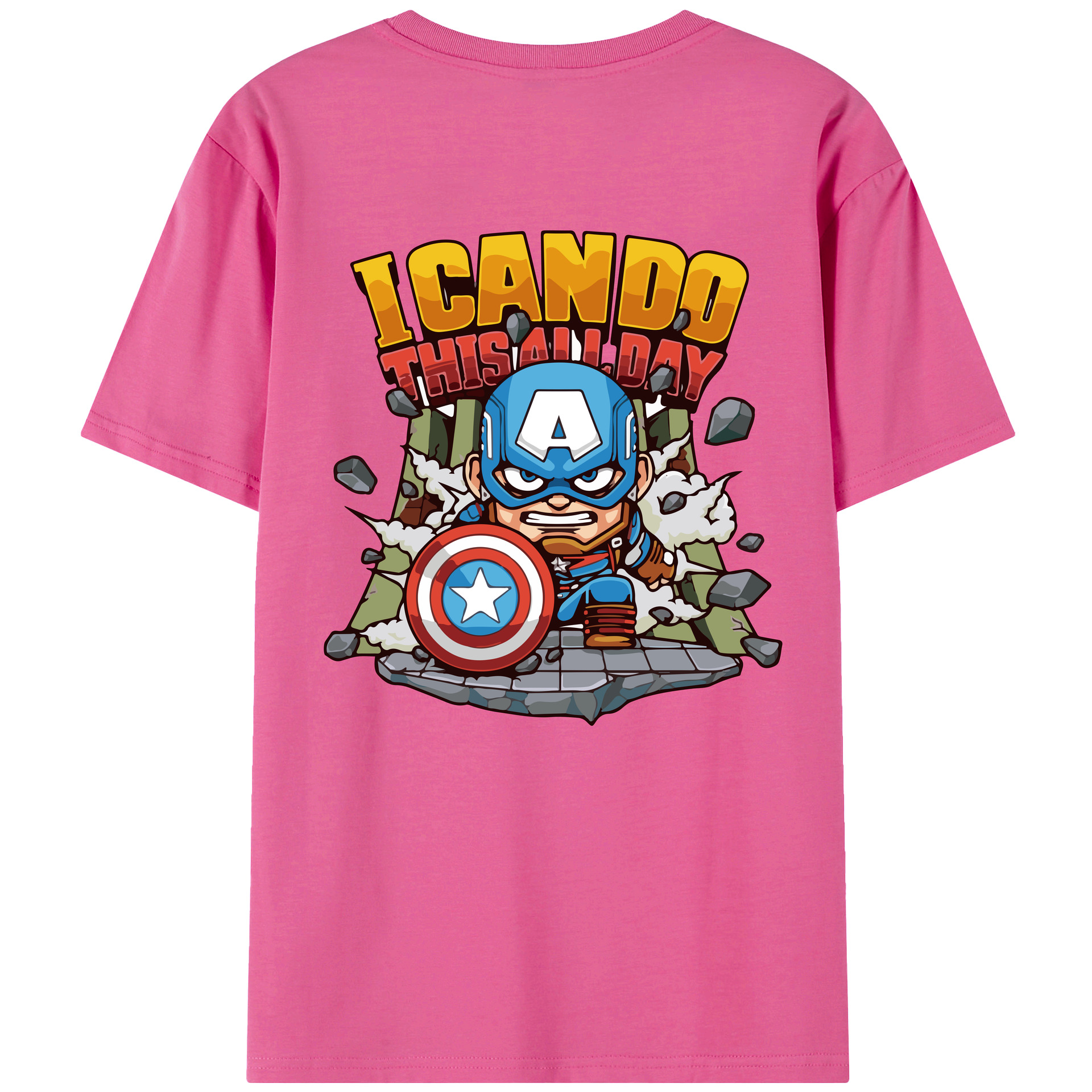 （画像用） アベンジャーズ The Avengers レディース半袖Tシャツ(バックプリント)