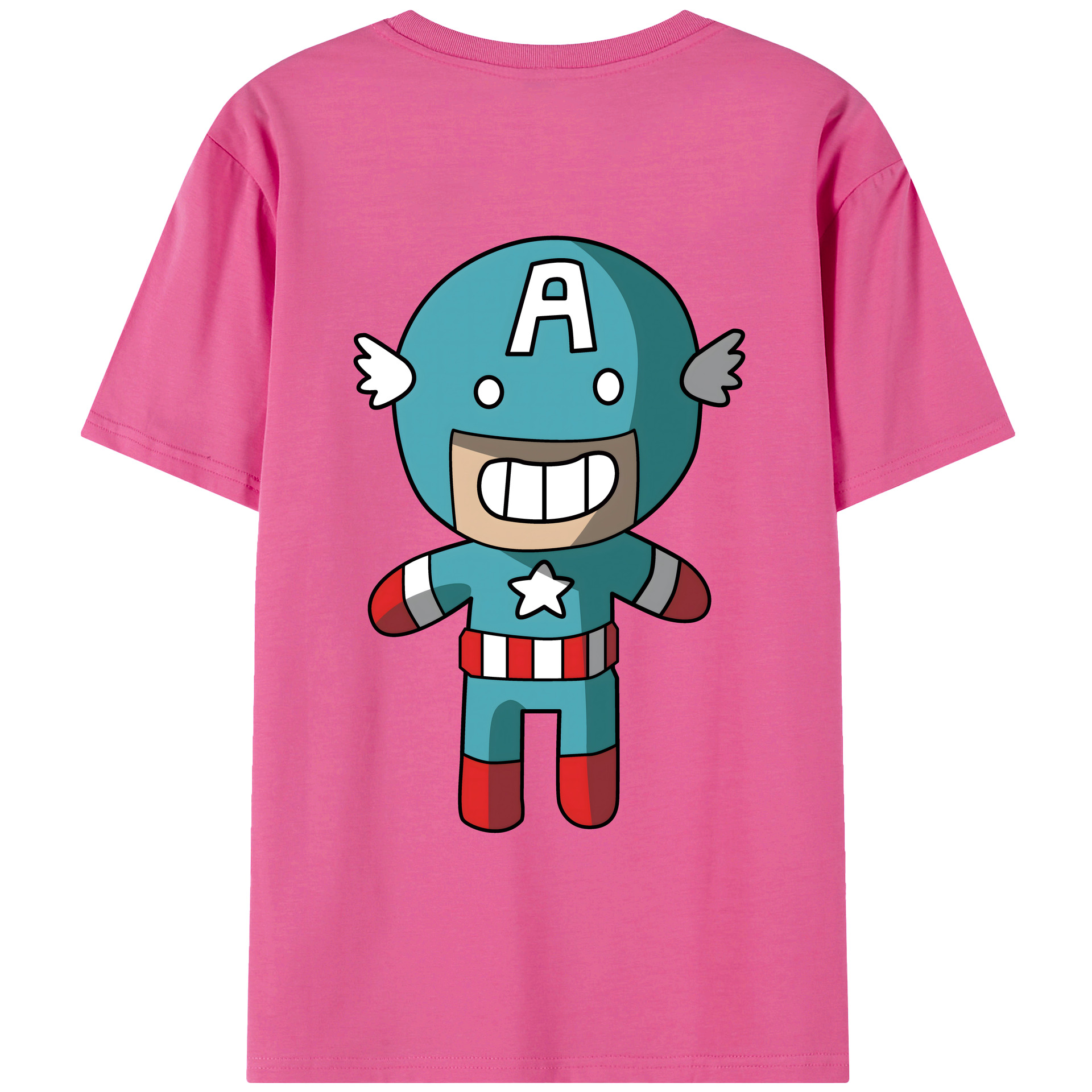 （画像用） アベンジャーズ The Avengers レディース半袖Tシャツ(バックプリント)