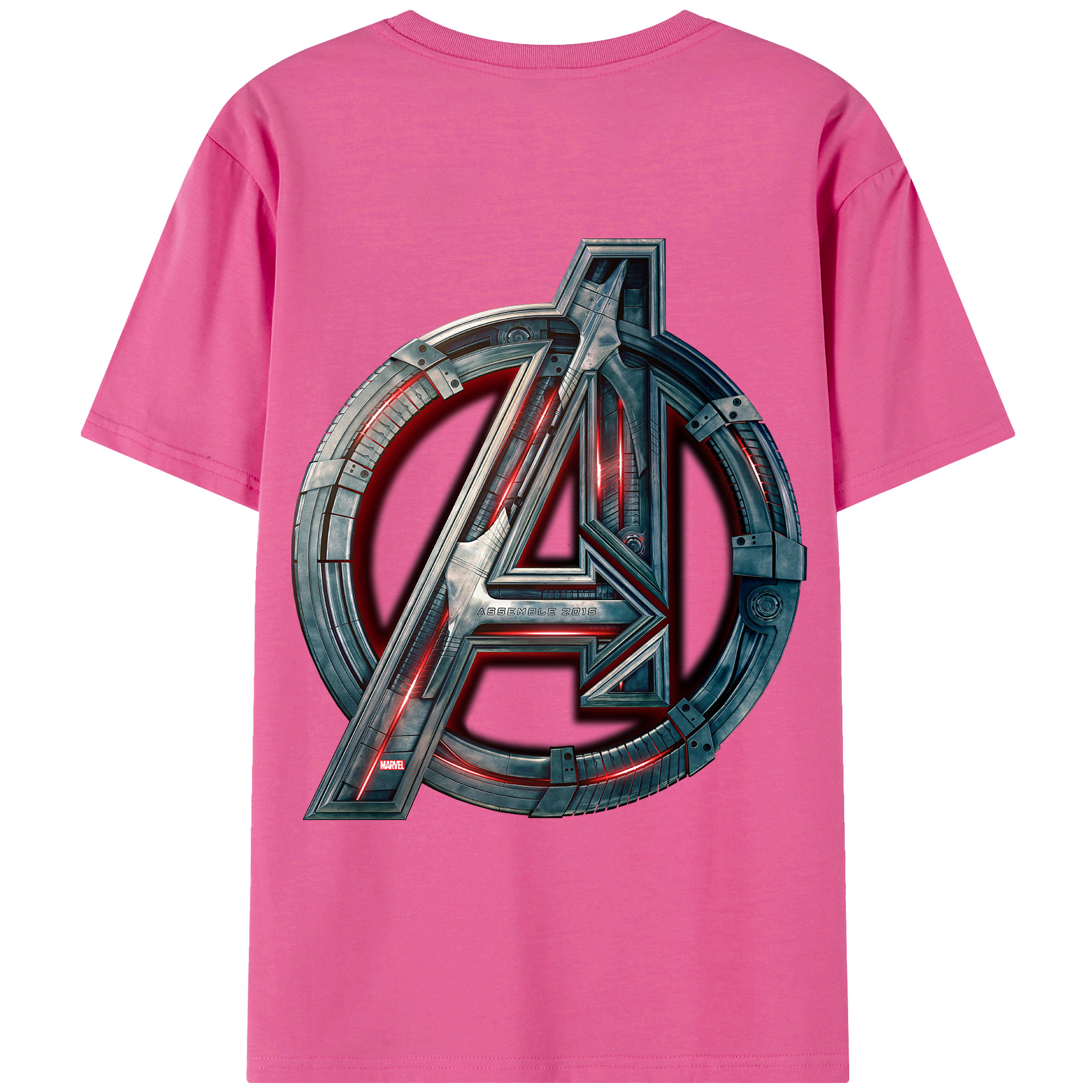 （画像用） アベンジャーズ The Avengers レディース半袖Tシャツ(バックプリント)