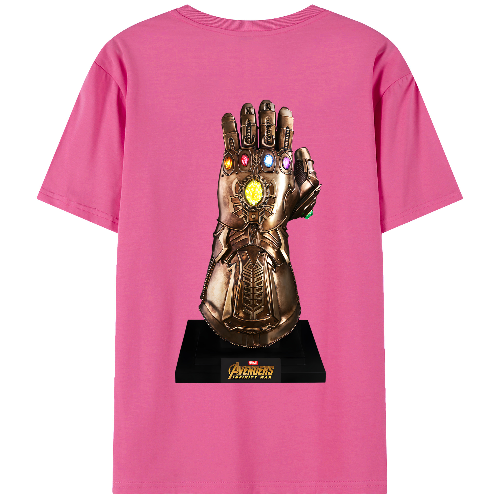 （画像用） アベンジャーズ The Avengers レディース半袖Tシャツ(バックプリント)