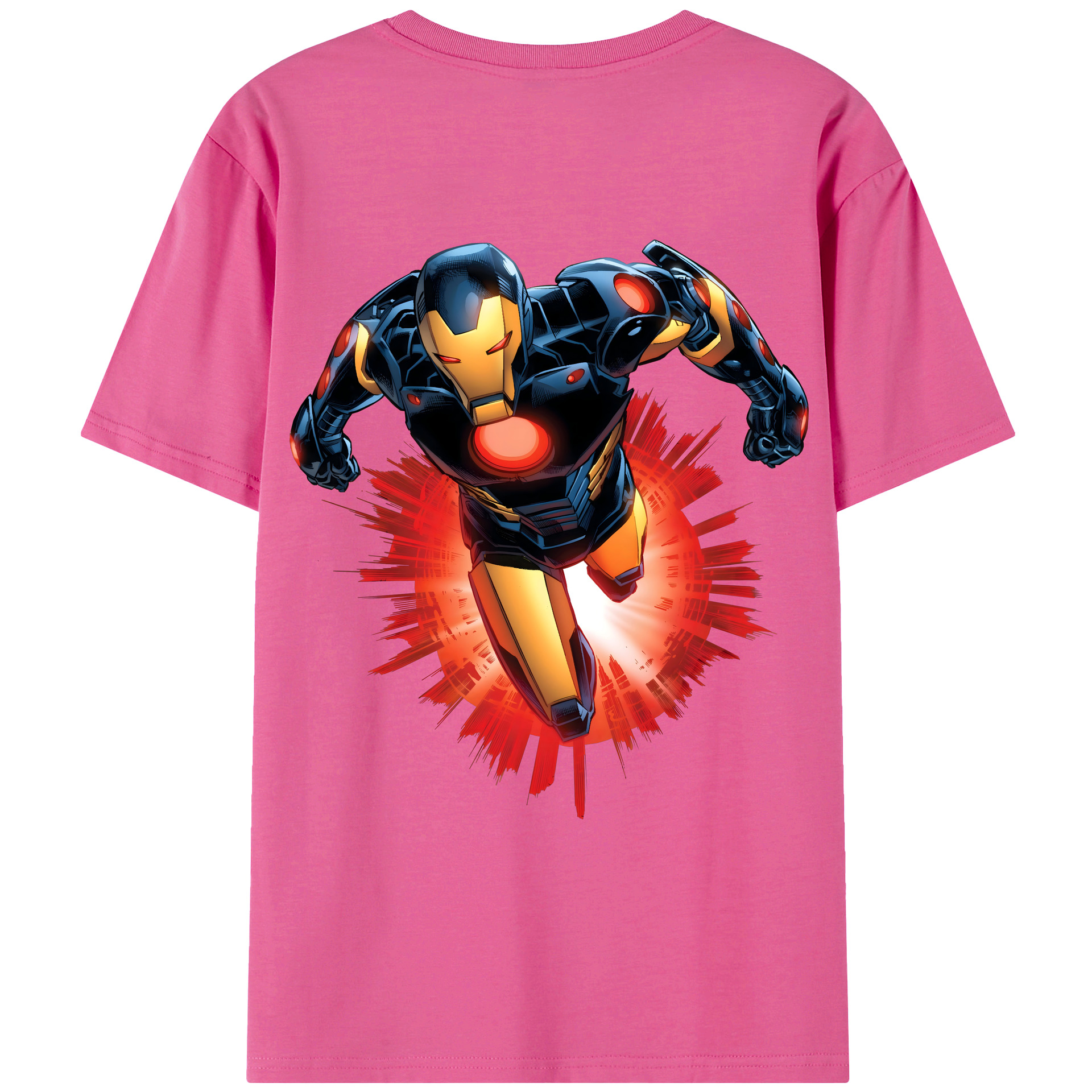 （画像用） アベンジャーズ The Avengers レディース半袖Tシャツ(バックプリント)