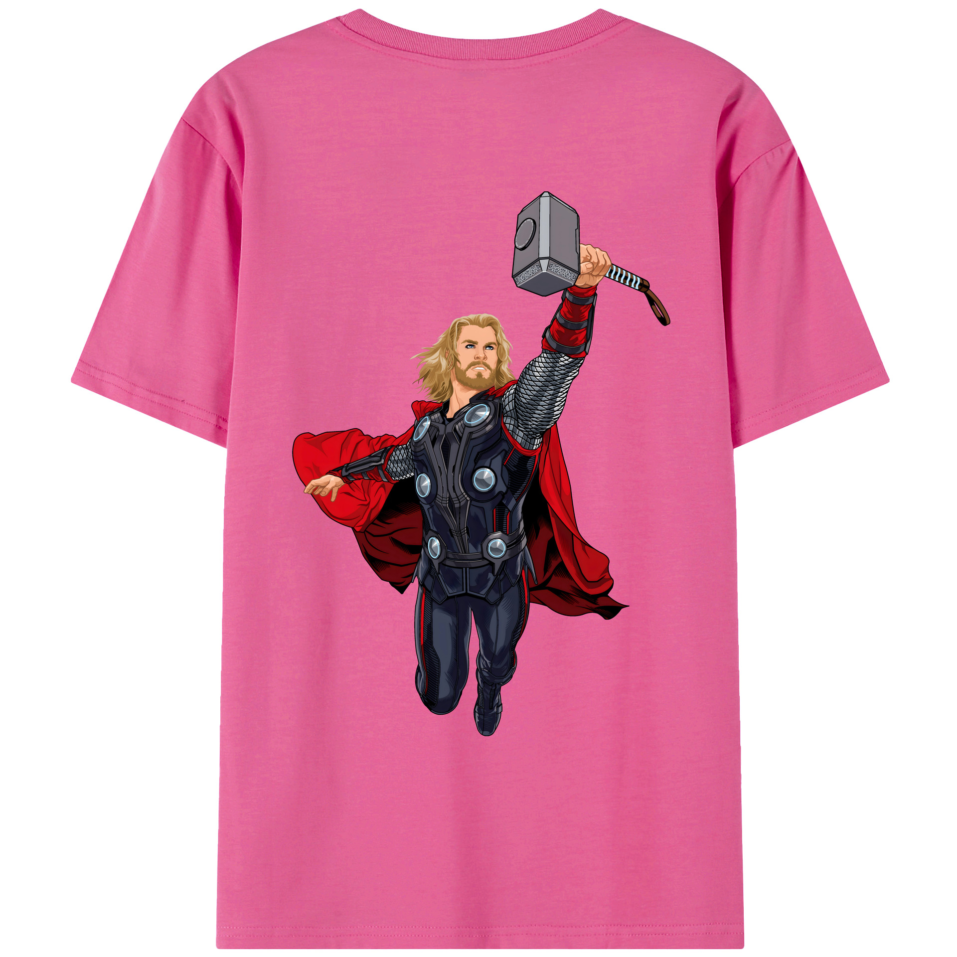 （画像用） アベンジャーズ The Avengers レディース半袖Tシャツ(バックプリント)
