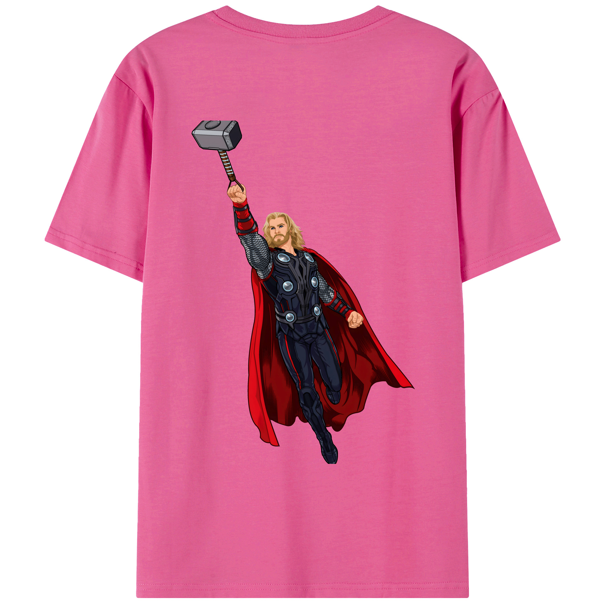 （画像用） アベンジャーズ The Avengers レディース半袖Tシャツ(バックプリント)