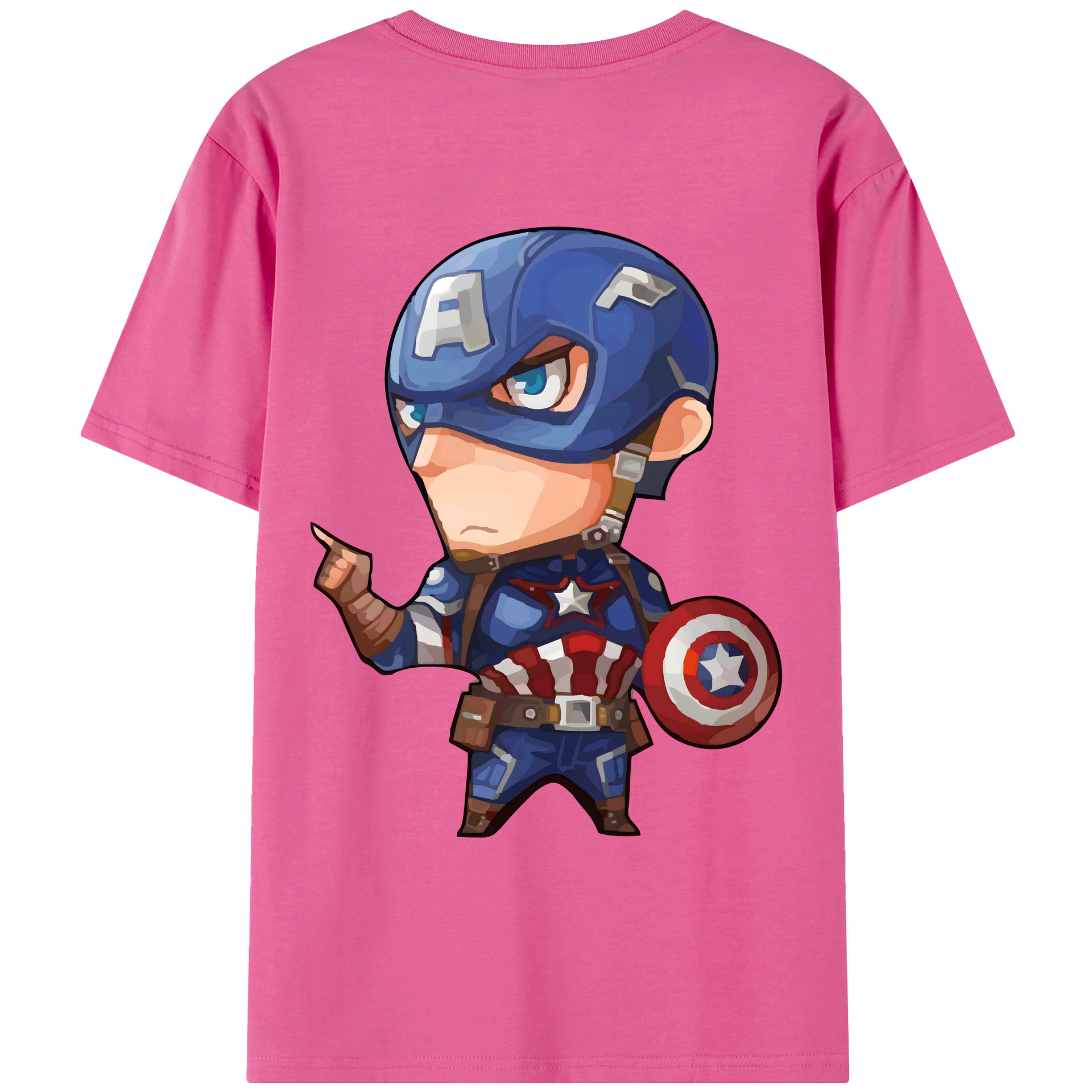 （画像用） アベンジャーズ The Avengers レディース半袖Tシャツ(バックプリント)