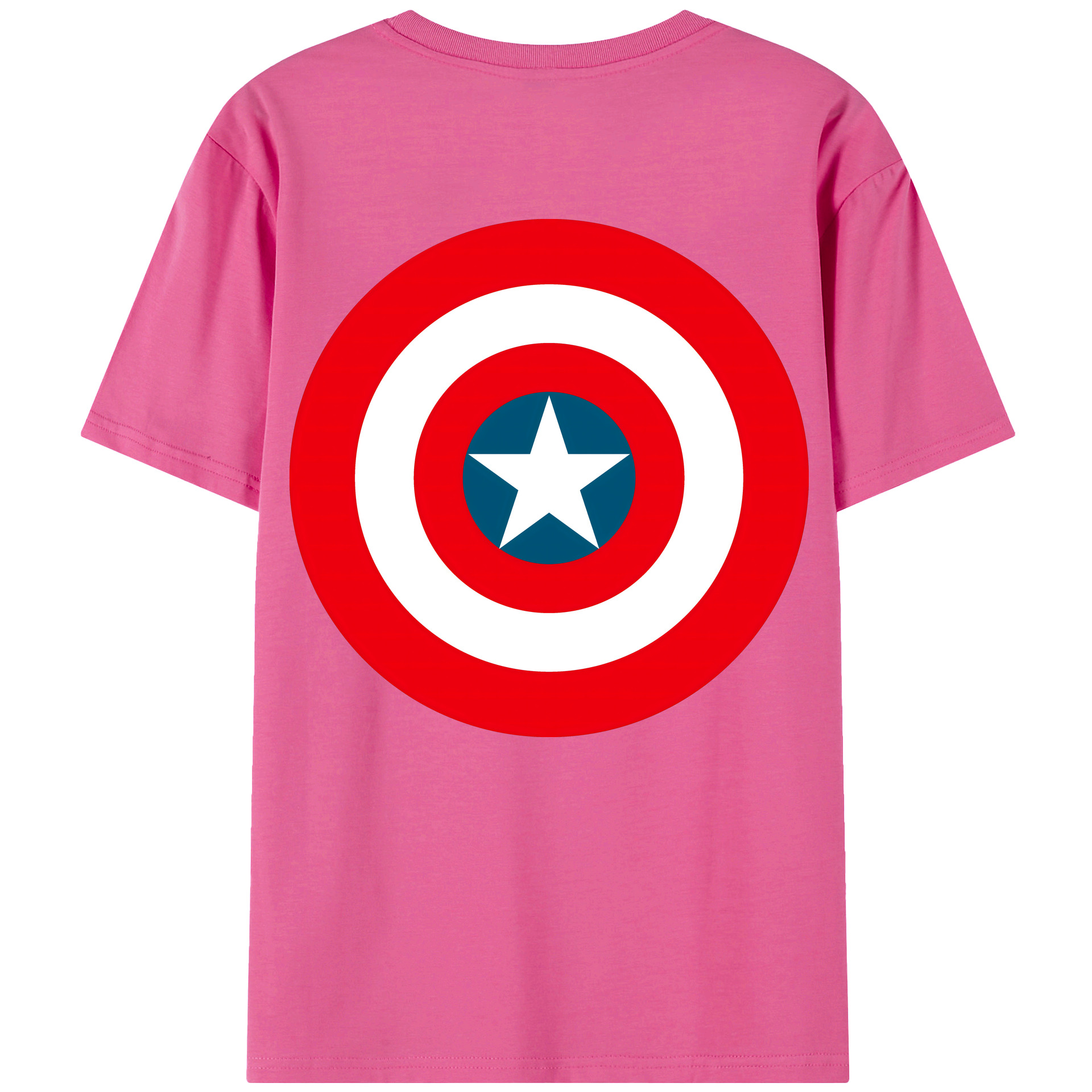 （画像用） アベンジャーズ The Avengers レディース半袖Tシャツ(バックプリント)