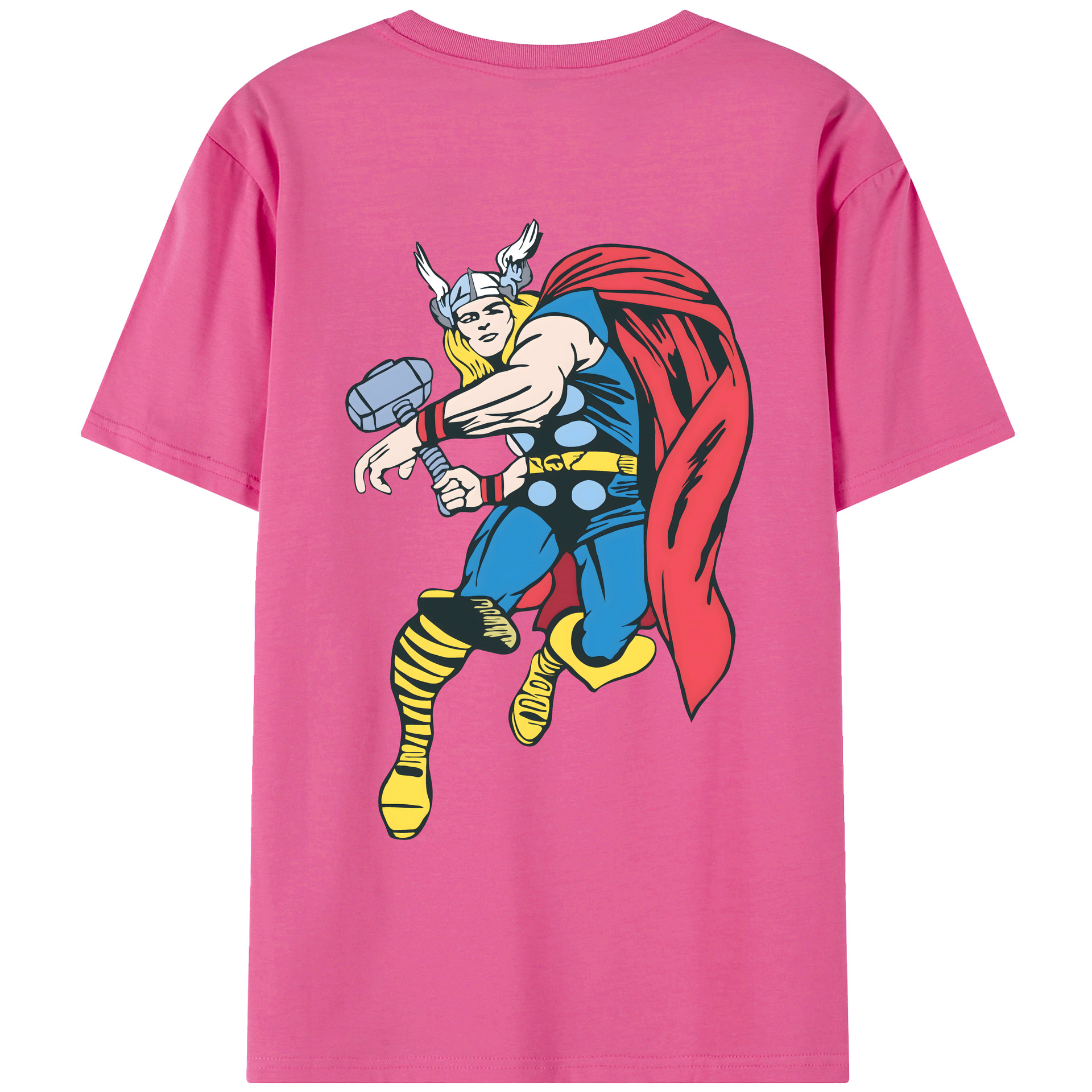 （画像用） アベンジャーズ The Avengers レディース半袖Tシャツ(バックプリント)
