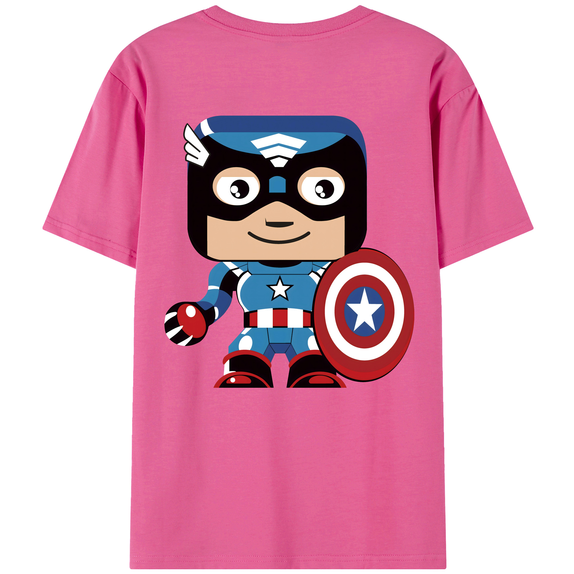 （画像用） アベンジャーズ The Avengers レディース半袖Tシャツ(バックプリント)