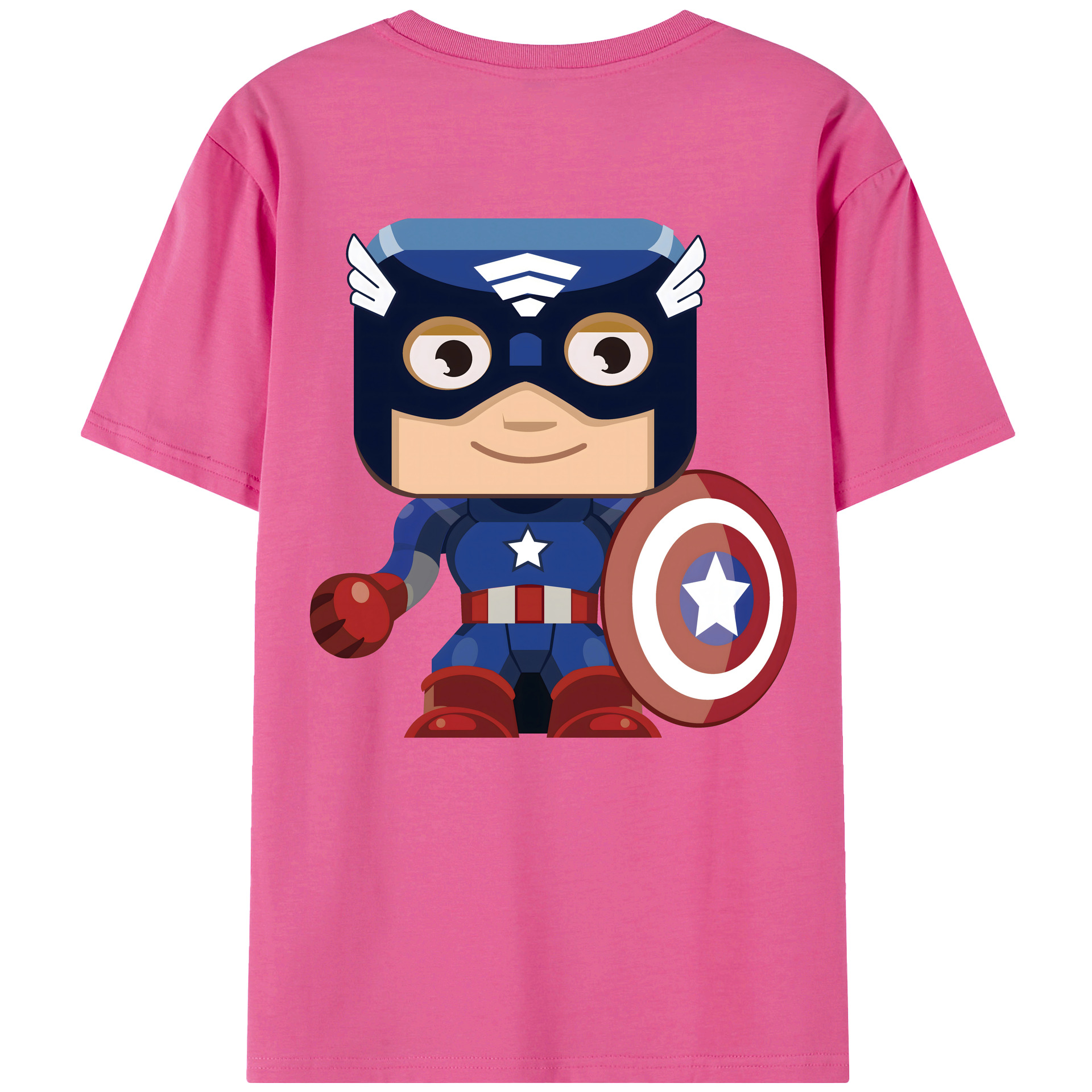 （画像用） アベンジャーズ The Avengers レディース半袖Tシャツ(バックプリント)