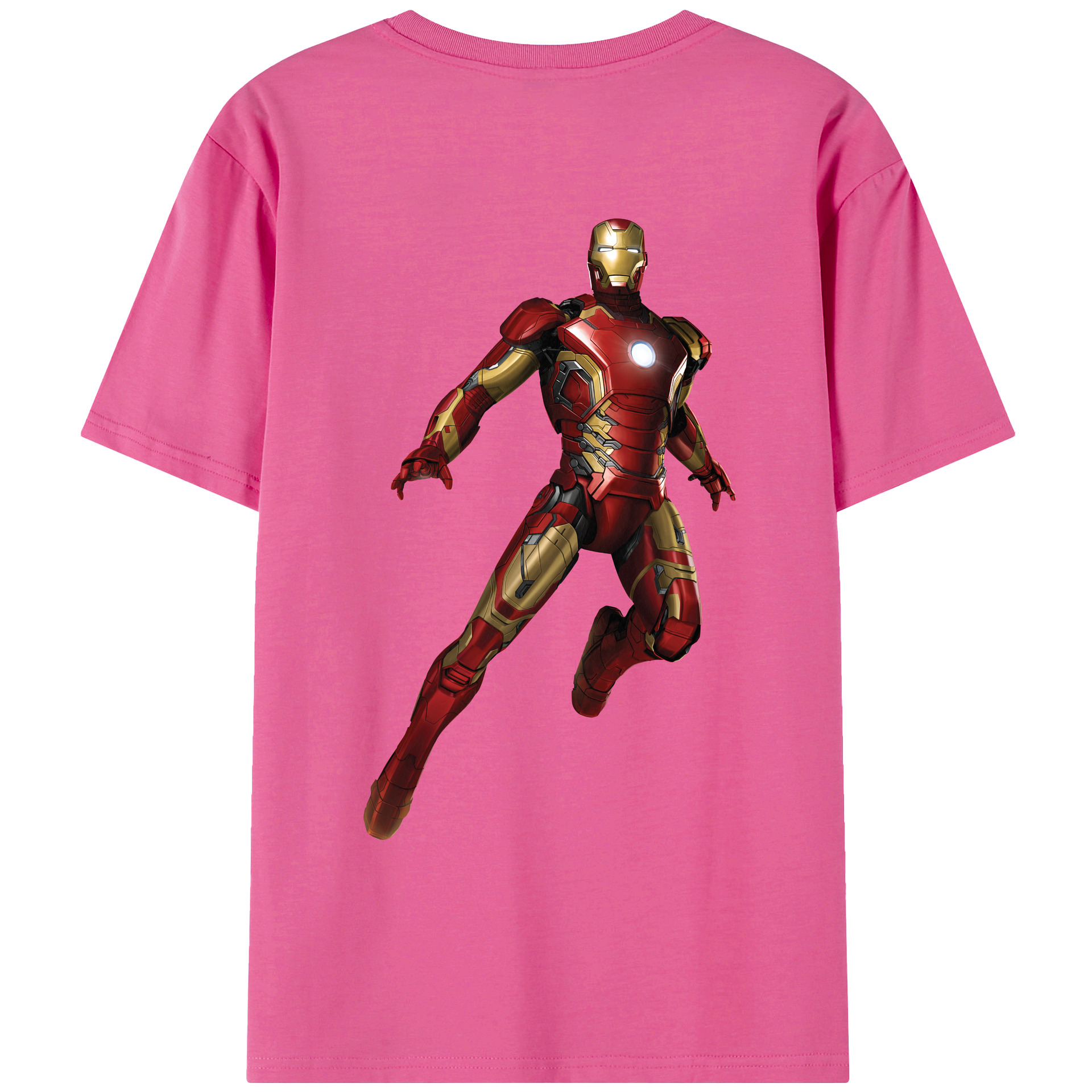 （画像用） アベンジャーズ The Avengers レディース半袖Tシャツ(バックプリント)