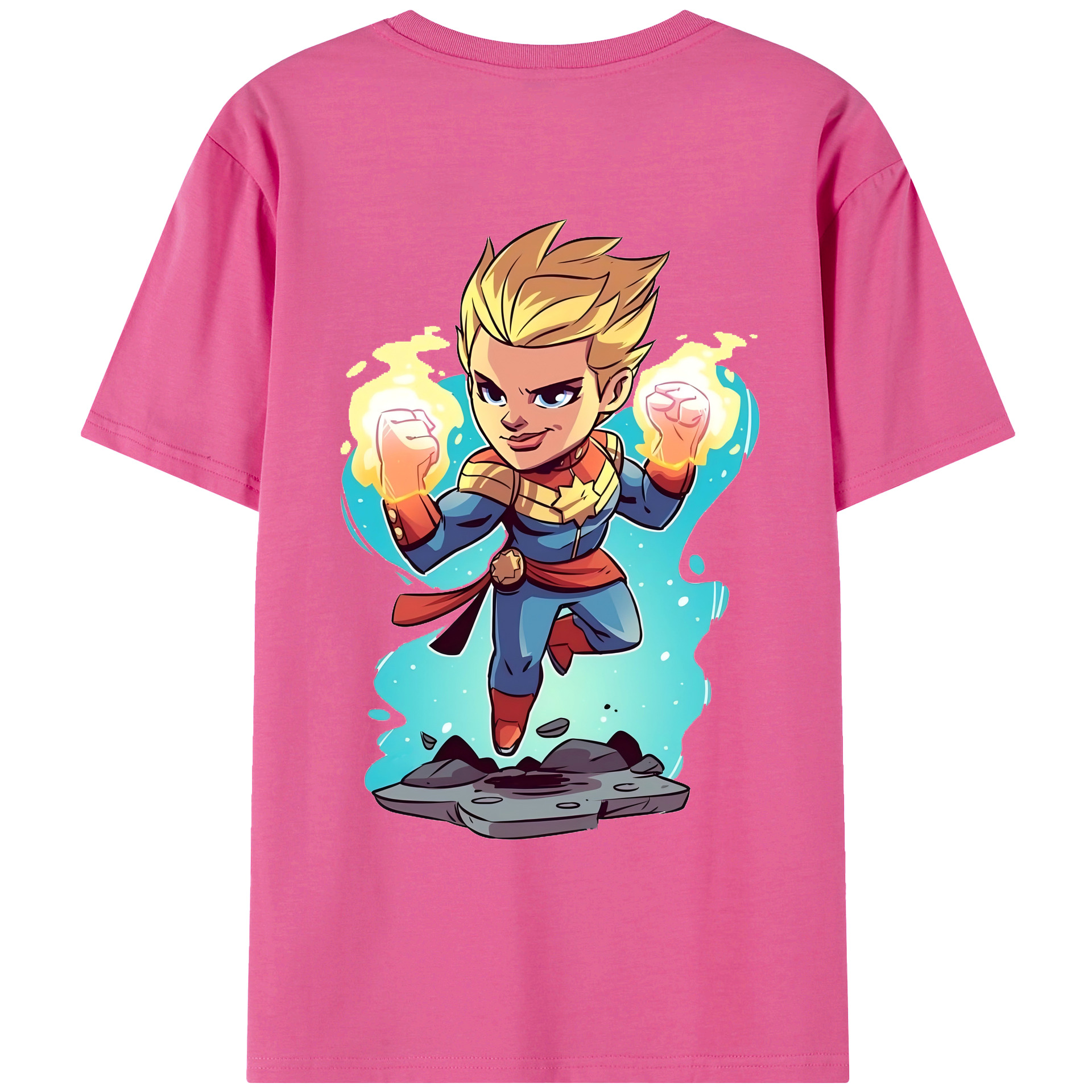 （画像用） アベンジャーズ The Avengers レディース半袖Tシャツ(バックプリント)