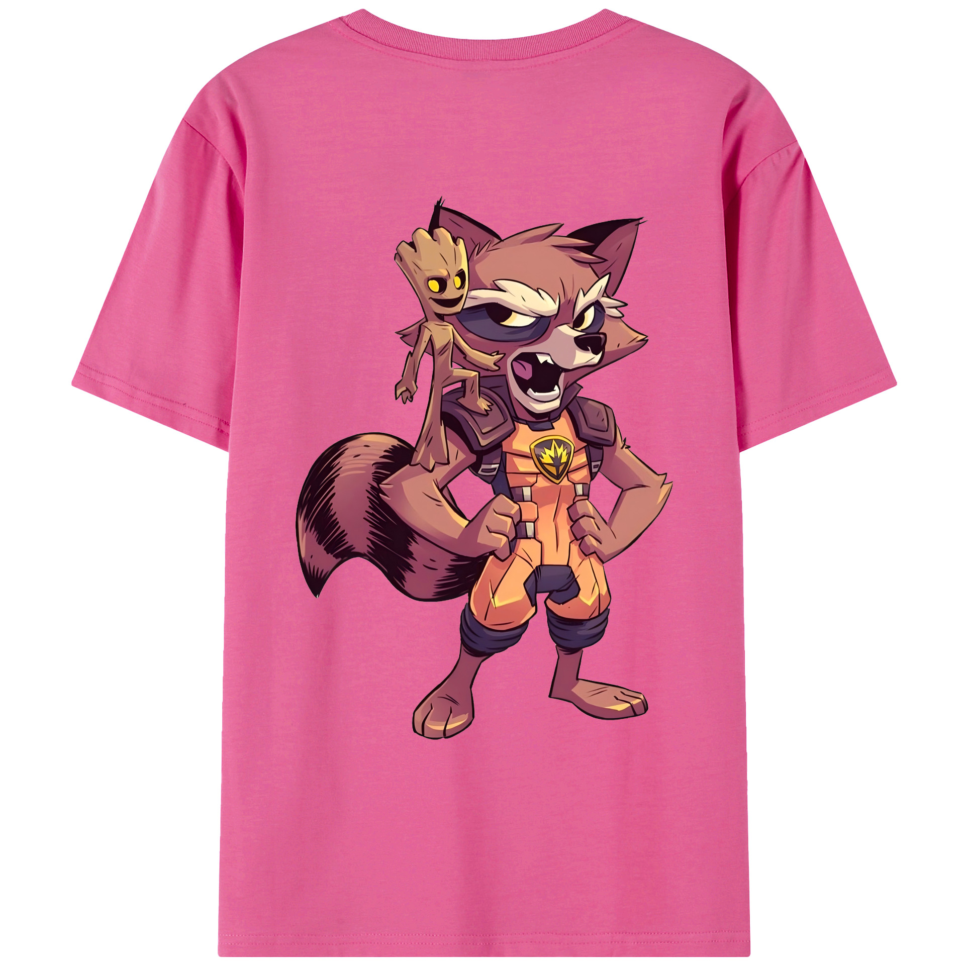 （画像用） アベンジャーズ The Avengers レディース半袖Tシャツ(バックプリント)