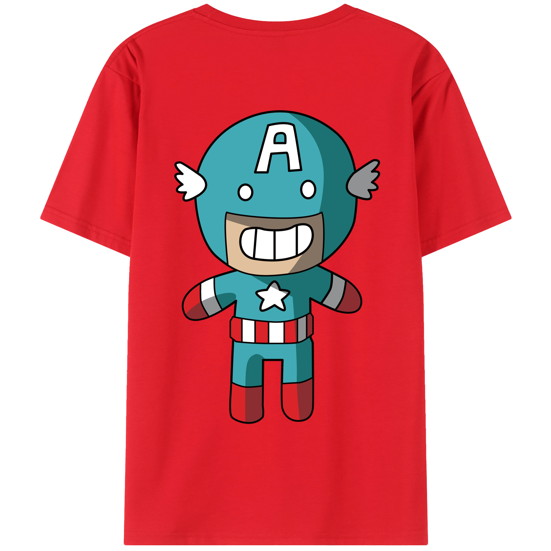 （画像用） アベンジャーズ The Avengers レディース半袖Tシャツ(バックプリント)