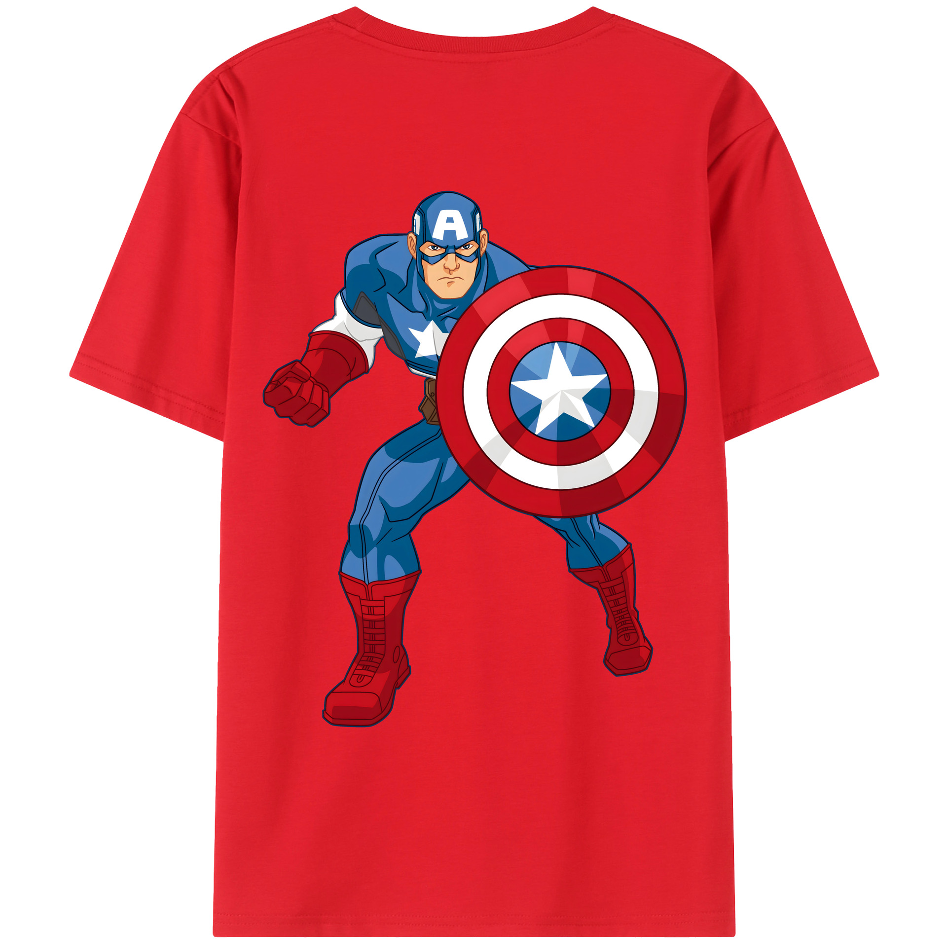 （画像用） アベンジャーズ The Avengers レディース半袖Tシャツ(バックプリント)