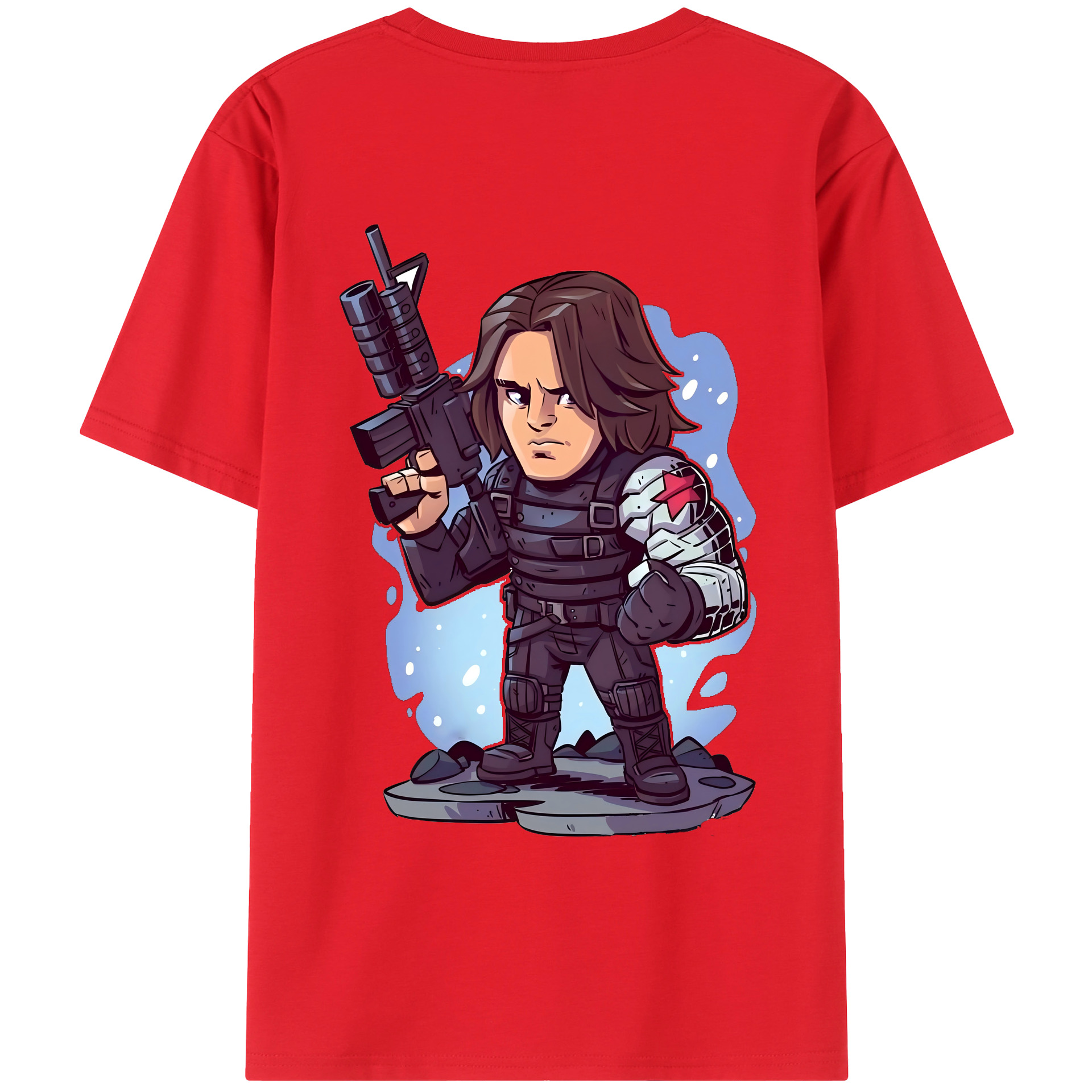 （画像用） アベンジャーズ The Avengers レディース半袖Tシャツ(バックプリント)