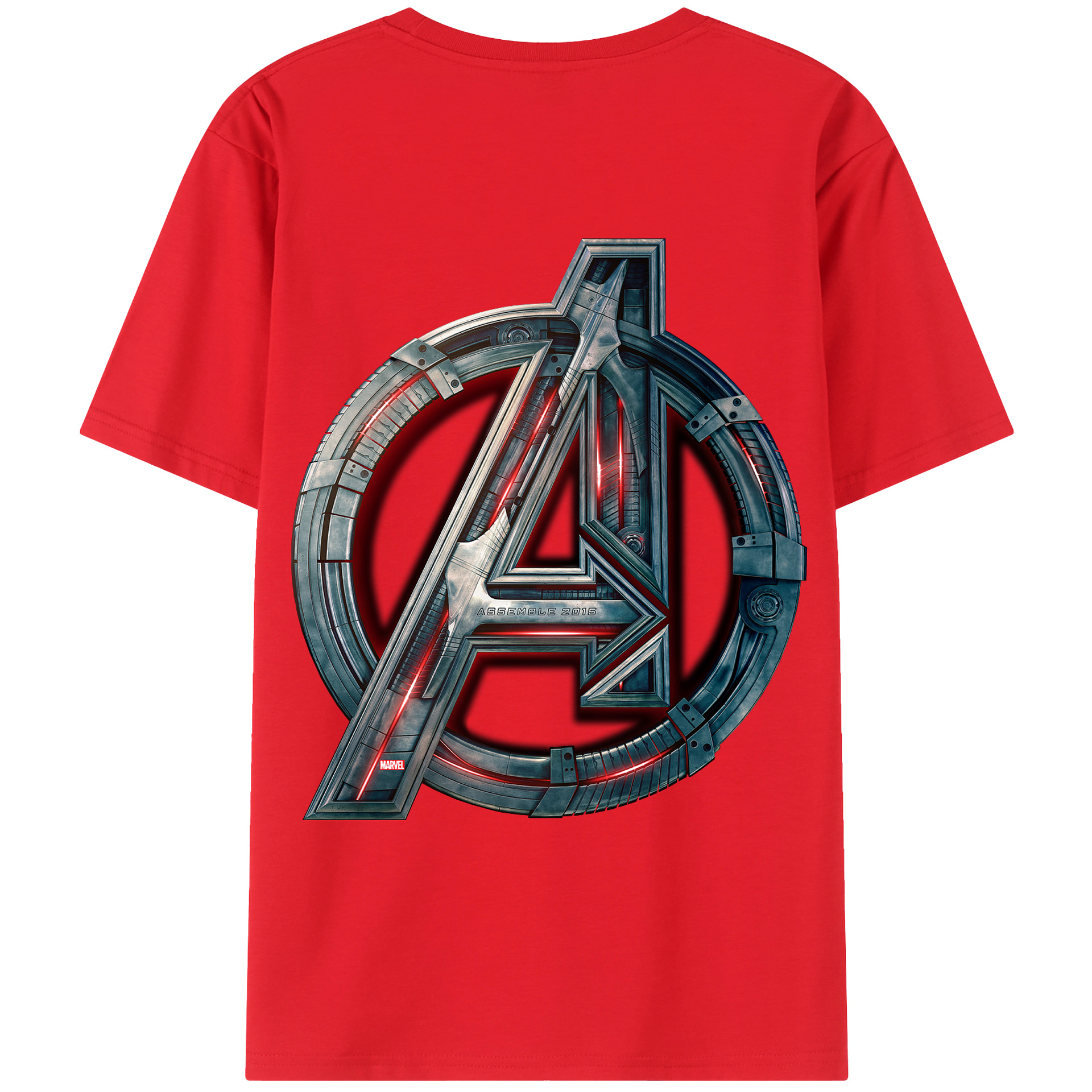 （画像用） アベンジャーズ The Avengers レディース半袖Tシャツ(バックプリント)