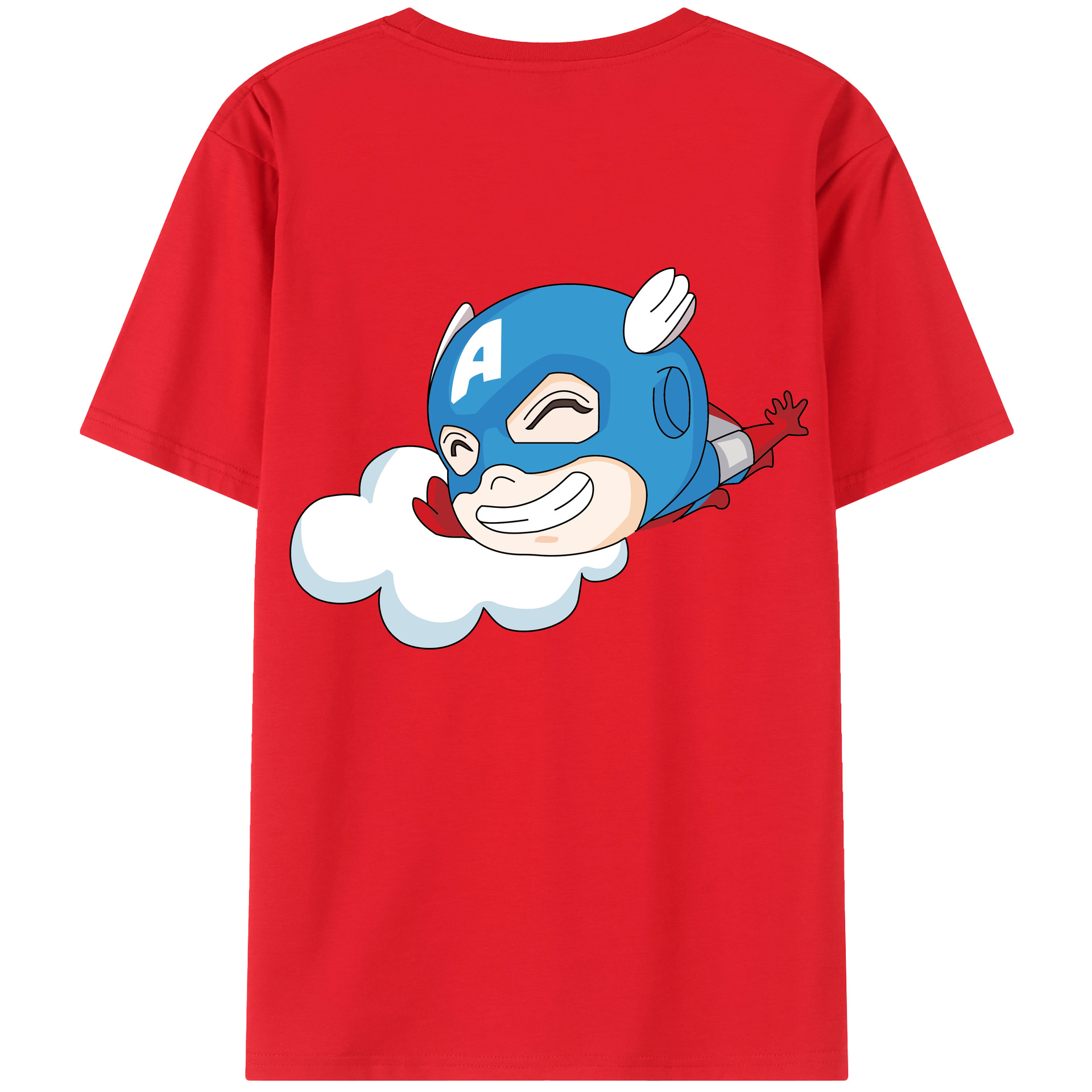 （画像用） アベンジャーズ The Avengers レディース半袖Tシャツ(バックプリント)