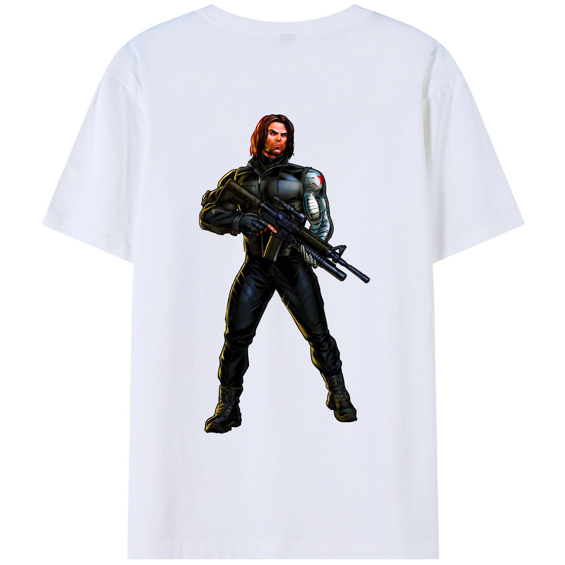 （画像用） アベンジャーズ The Avengers レディース半袖Tシャツ(バックプリント)
