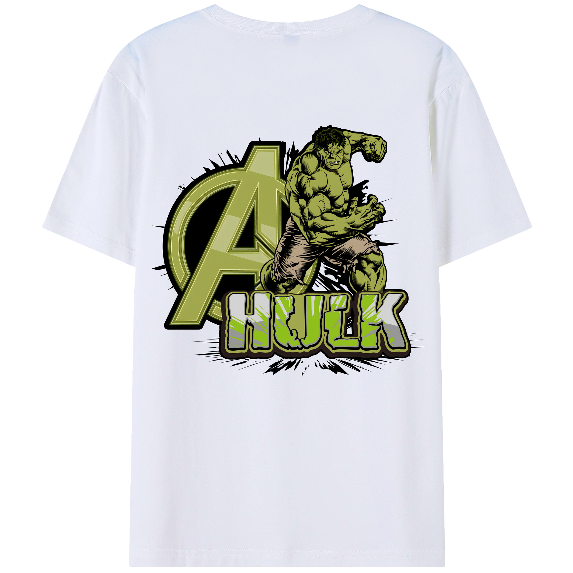 （画像用） アベンジャーズ The Avengers レディース半袖Tシャツ(バックプリント)