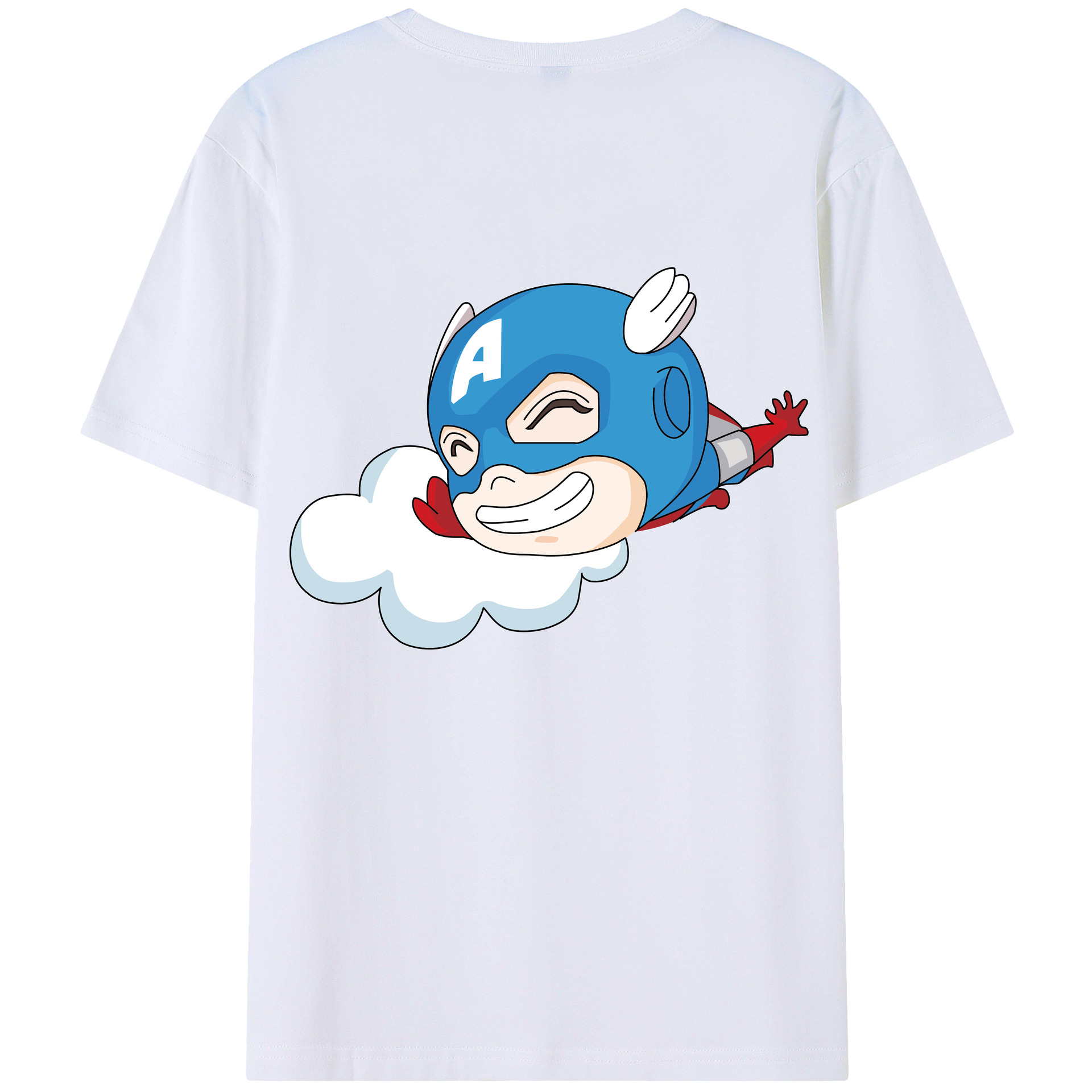 （画像用） アベンジャーズ The Avengers レディース半袖Tシャツ(バックプリント)
