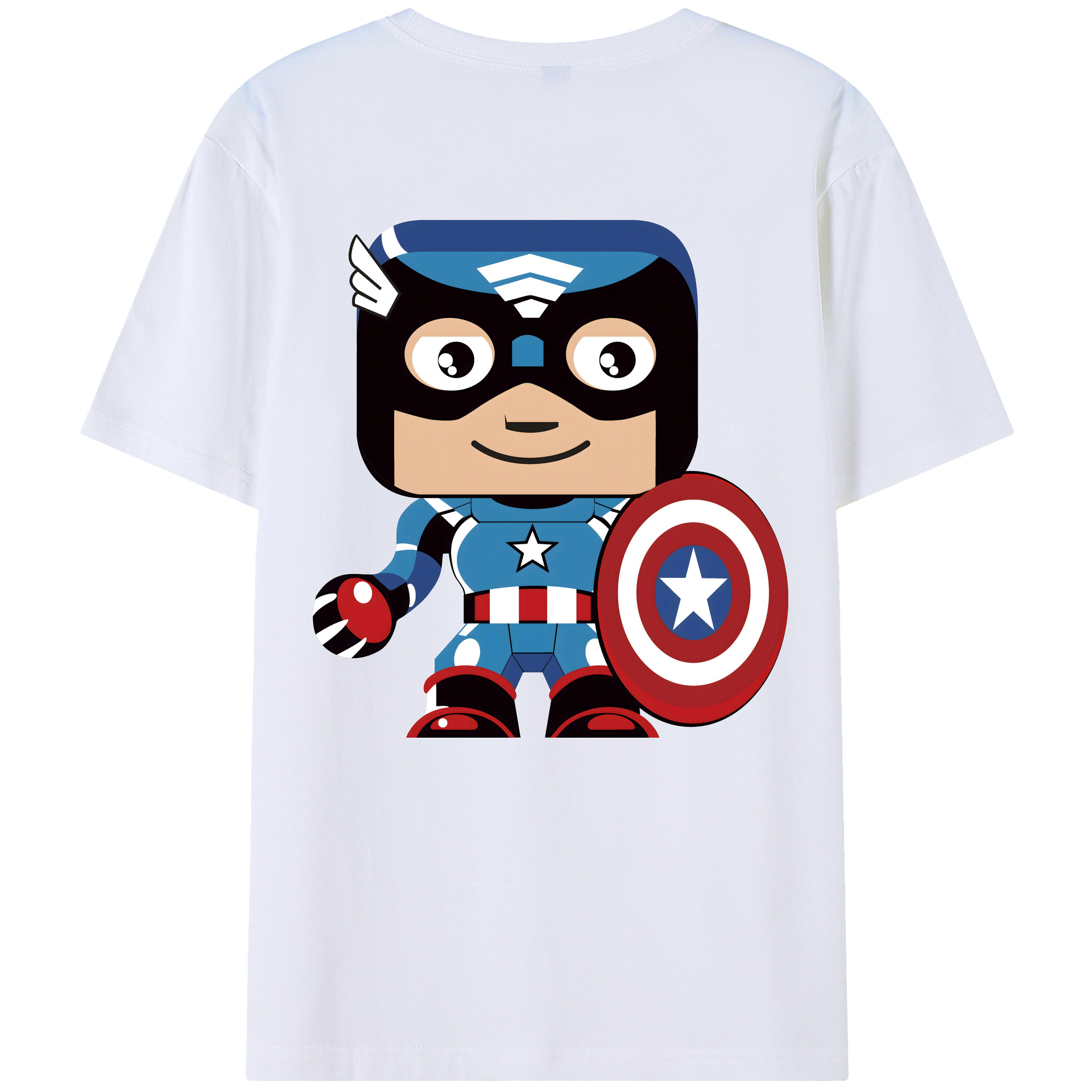 （画像用） アベンジャーズ The Avengers レディース半袖Tシャツ(バックプリント)