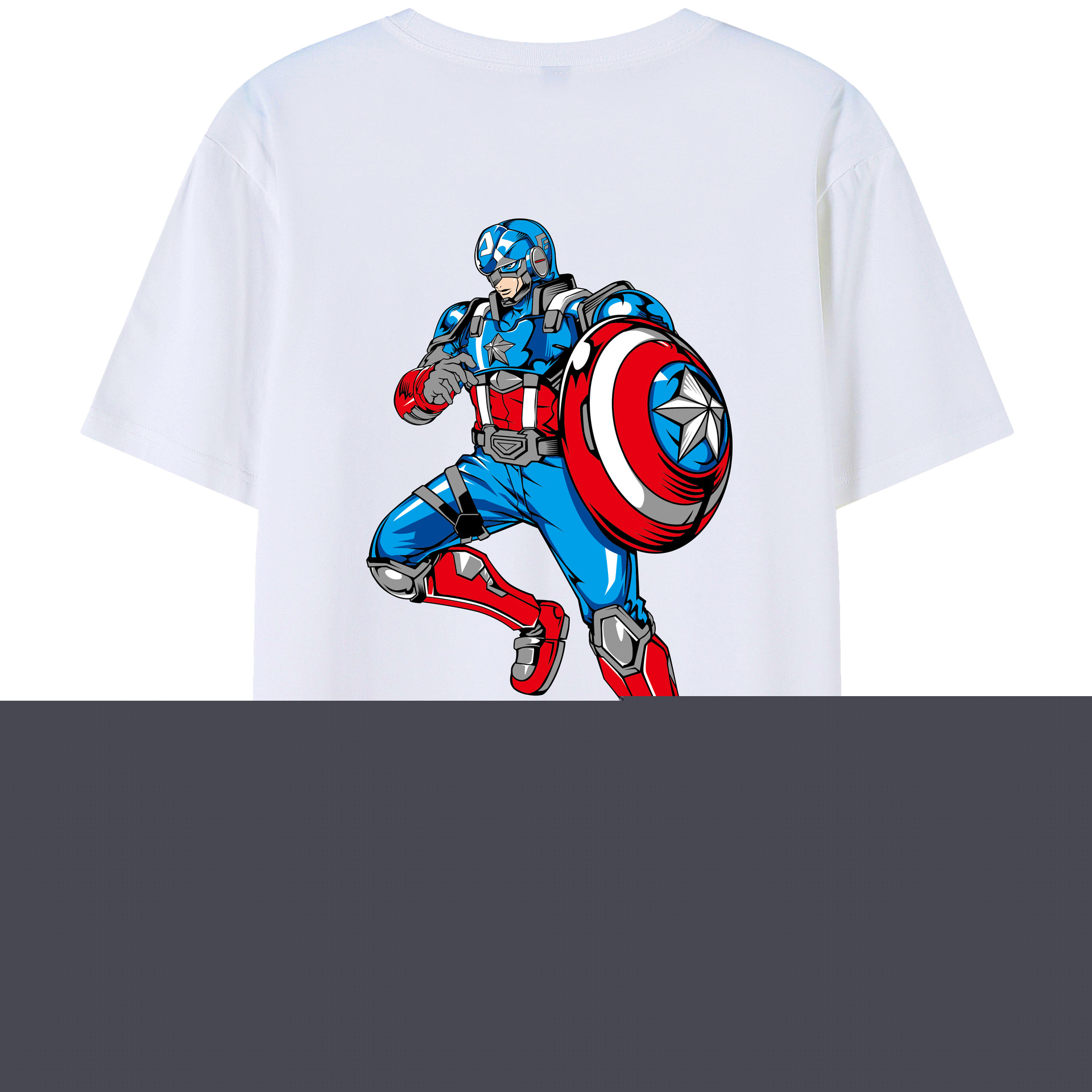 （画像用） アベンジャーズ The Avengers レディース半袖Tシャツ(バックプリント)