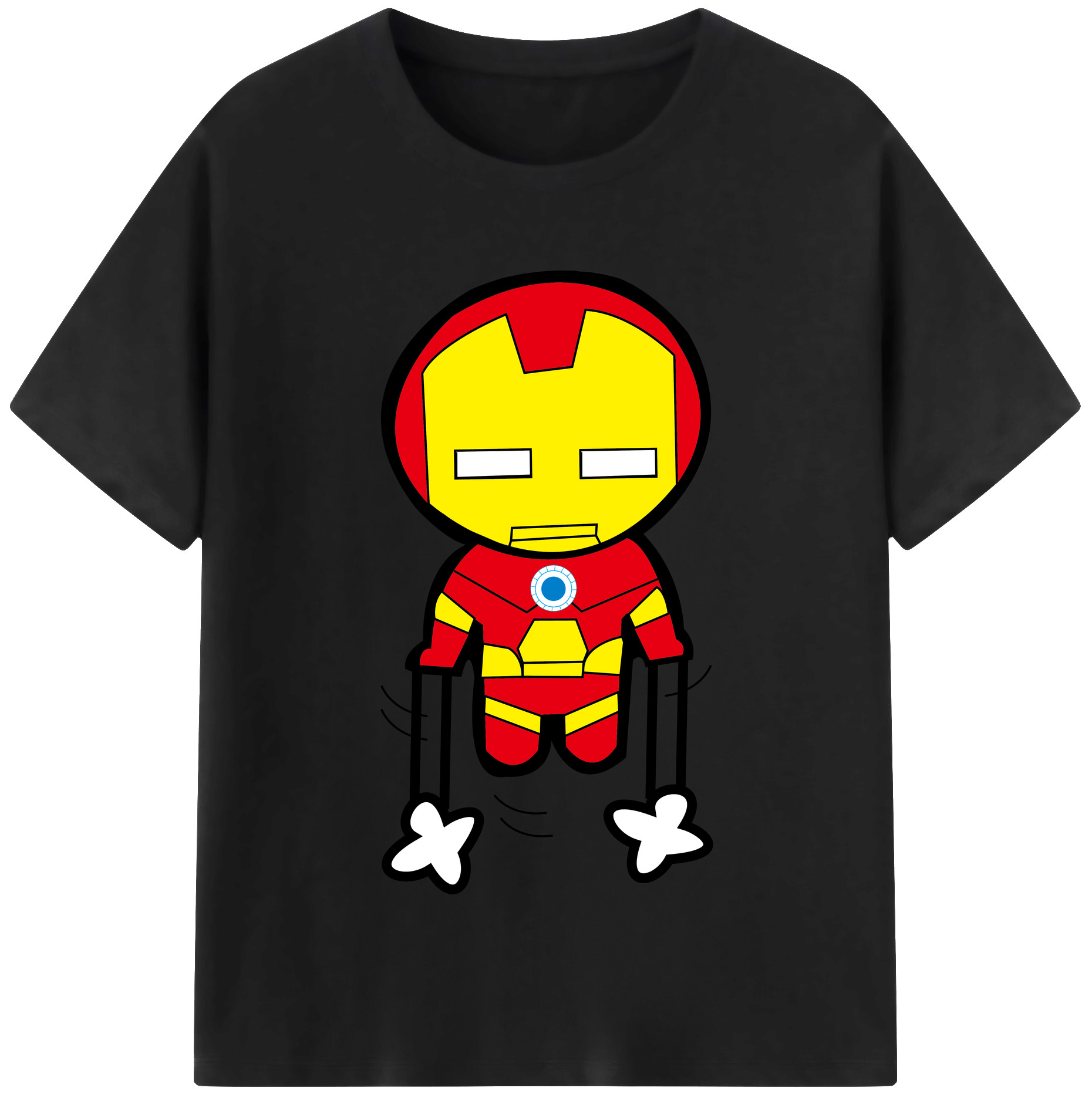 （画像用） アベンジャーズ The Avengers レディースカジュアルプリントTシャツ（綿100％）