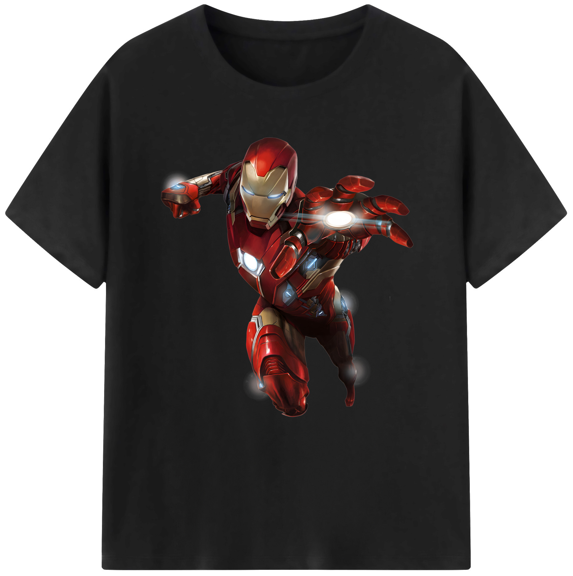 （画像用） アベンジャーズ The Avengers レディースカジュアルプリントTシャツ（綿100％）