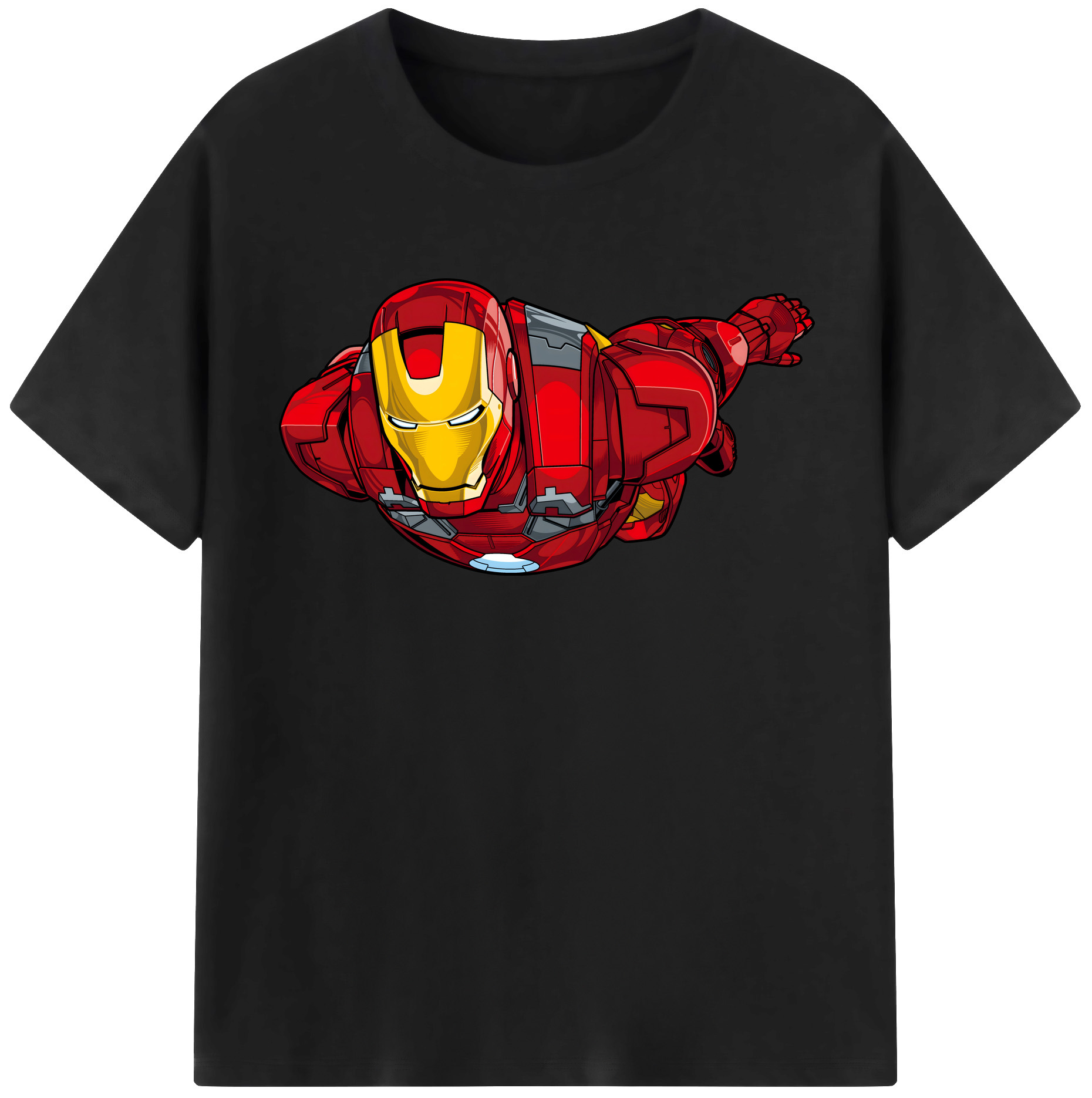 （画像用） アベンジャーズ The Avengers レディースカジュアルプリントTシャツ（綿100％）