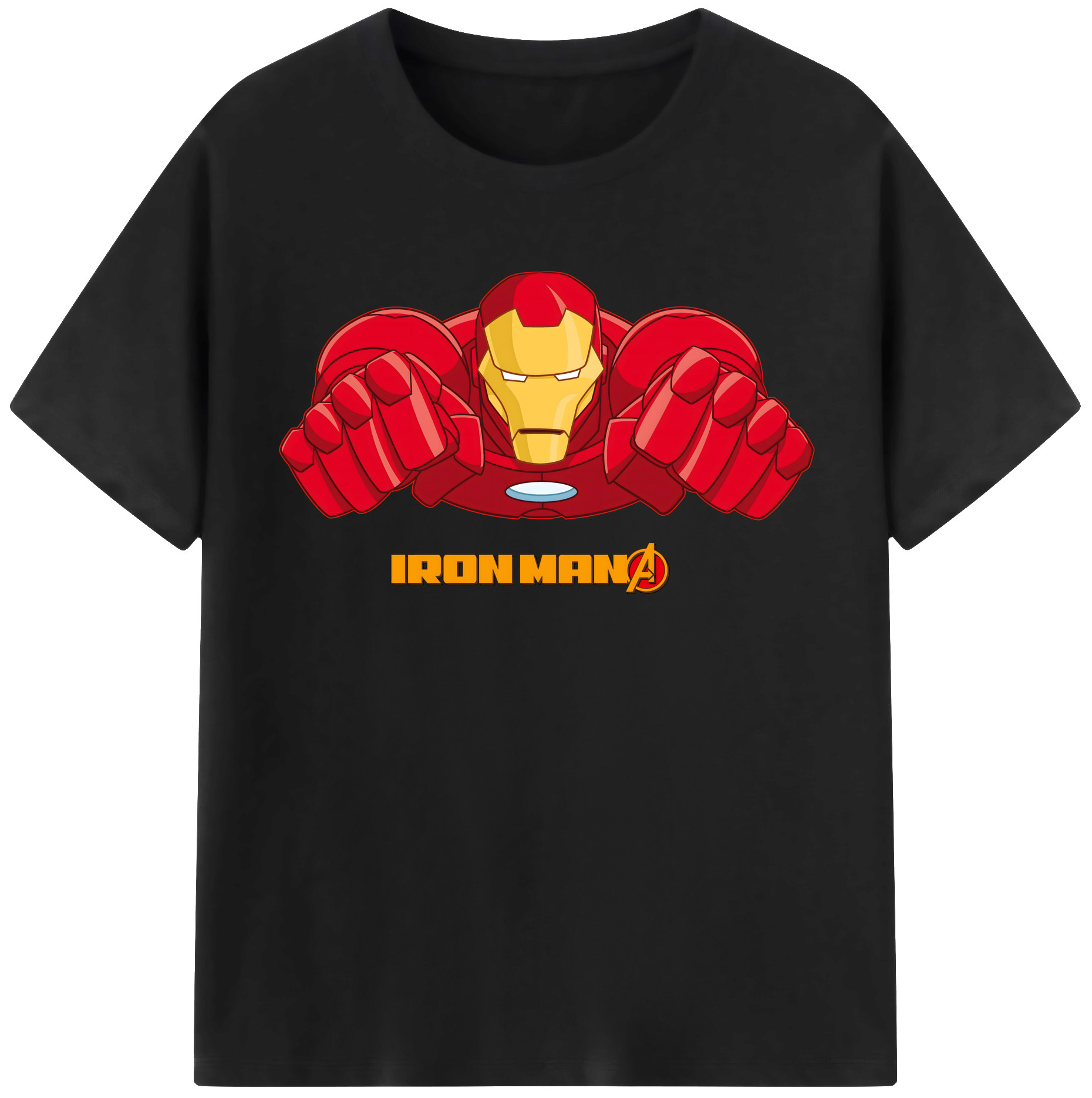 （画像用） アベンジャーズ The Avengers レディースカジュアルプリントTシャツ（綿100％）