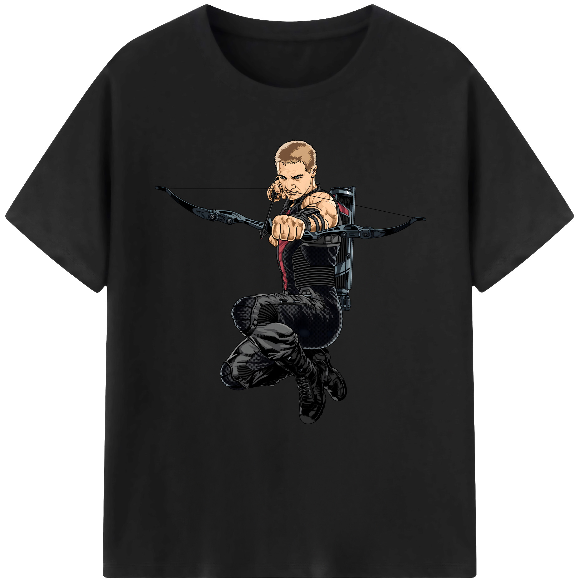 （画像用） アベンジャーズ The Avengers レディースカジュアルプリントTシャツ（綿100％）