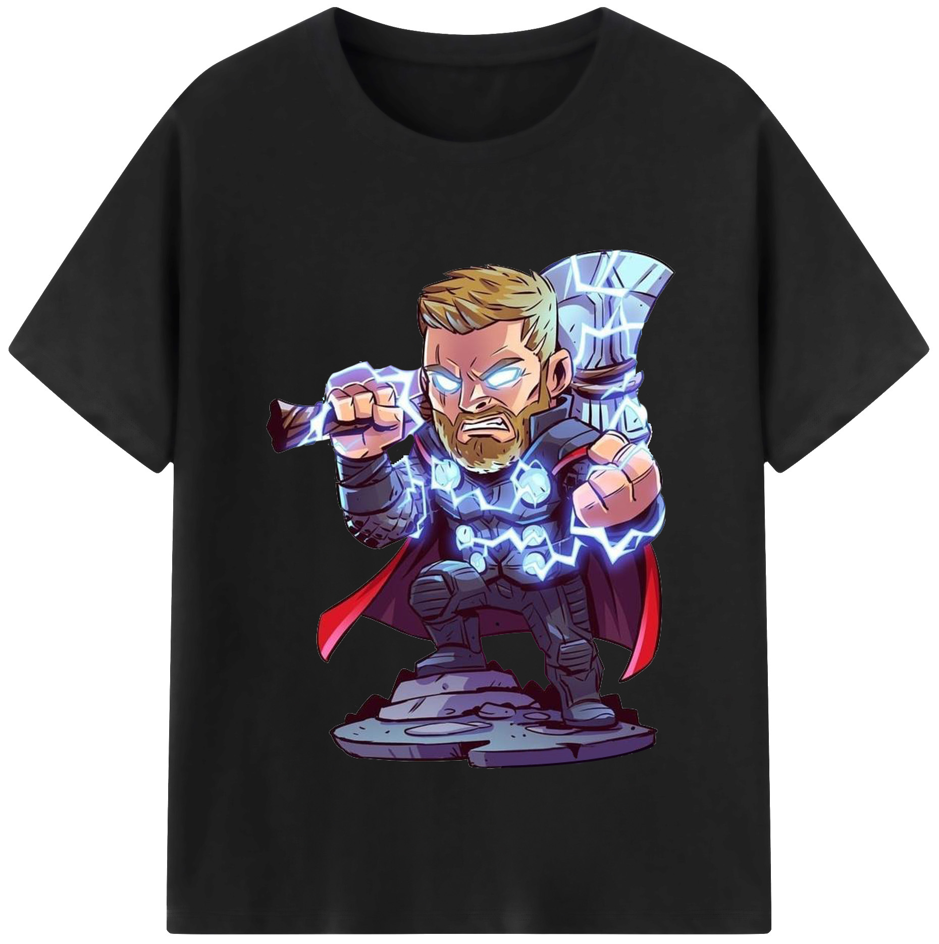 （画像用） アベンジャーズ The Avengers レディースカジュアルプリントTシャツ（綿100％）