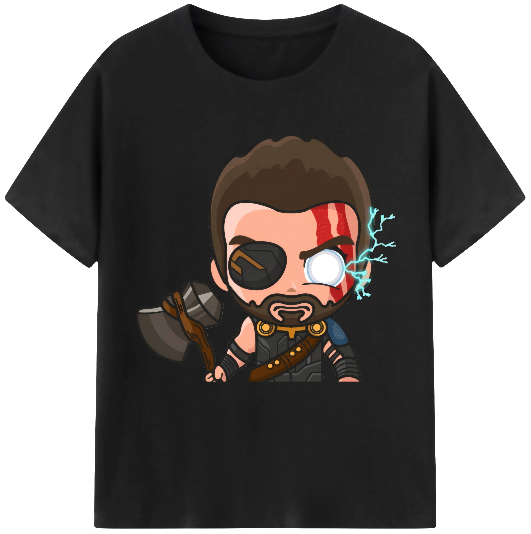 （画像用） アベンジャーズ The Avengers レディースカジュアルプリントTシャツ（綿100％）