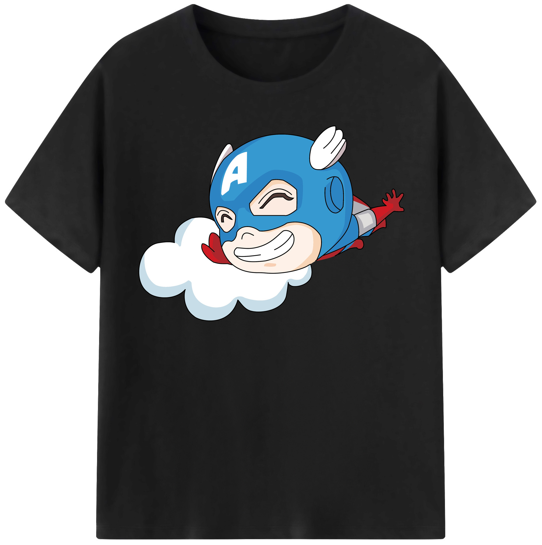 （画像用） アベンジャーズ The Avengers レディースカジュアルプリントTシャツ（綿100％）