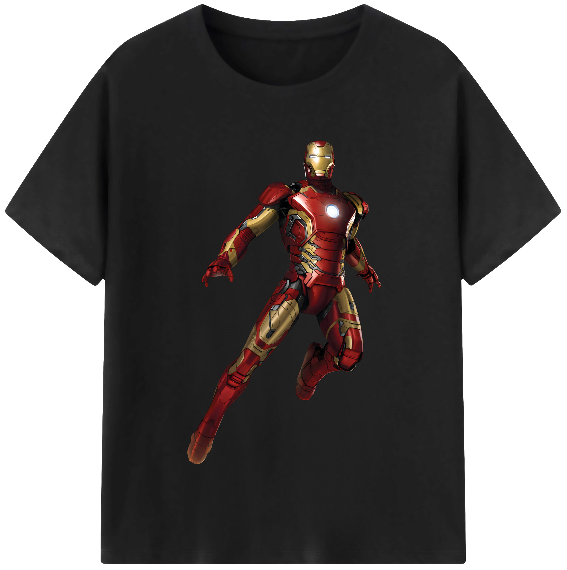 （画像用） アベンジャーズ The Avengers レディースカジュアルプリントTシャツ（綿100％）
