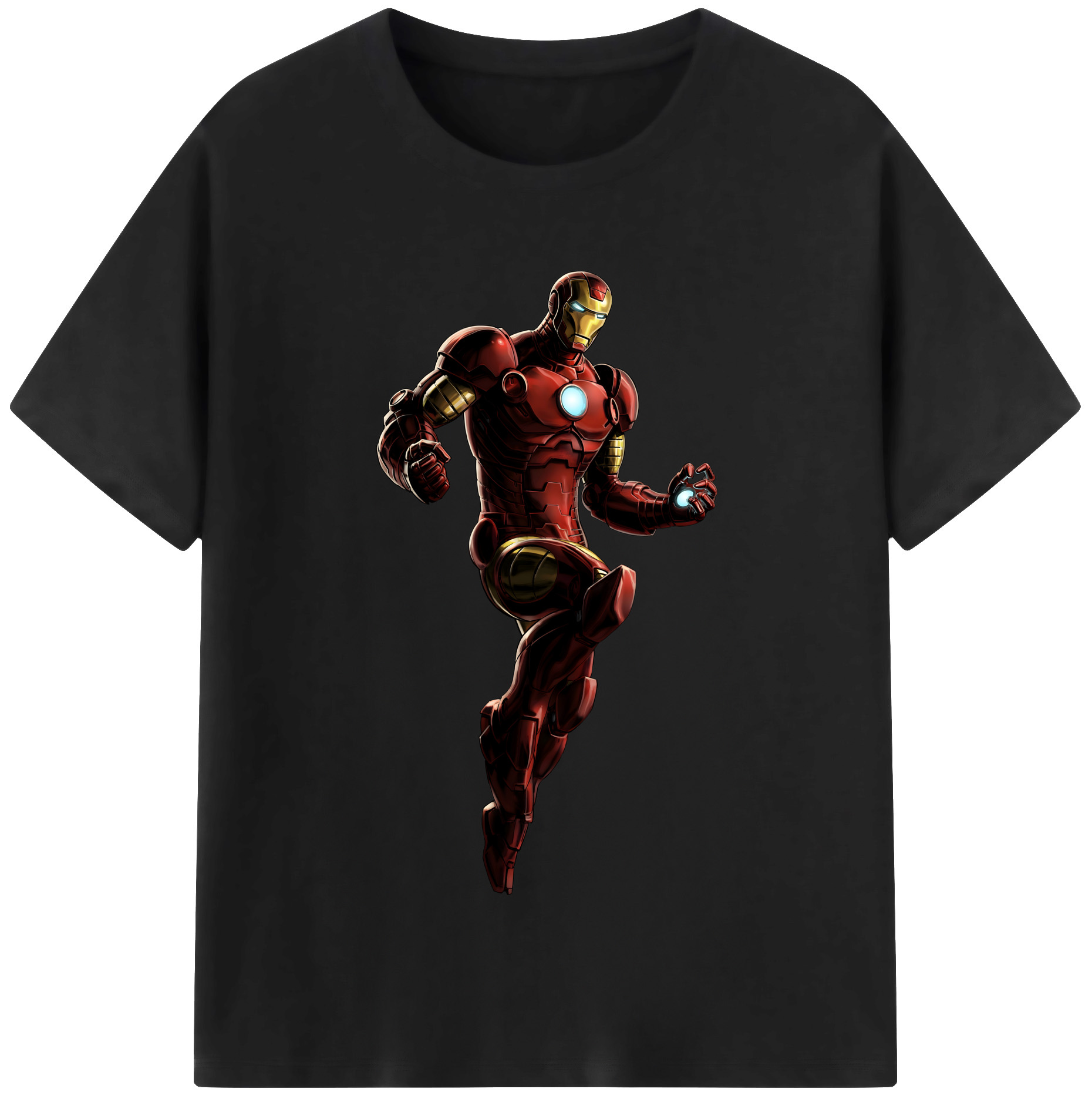 （画像用） アベンジャーズ The Avengers レディースカジュアルプリントTシャツ（綿100％）