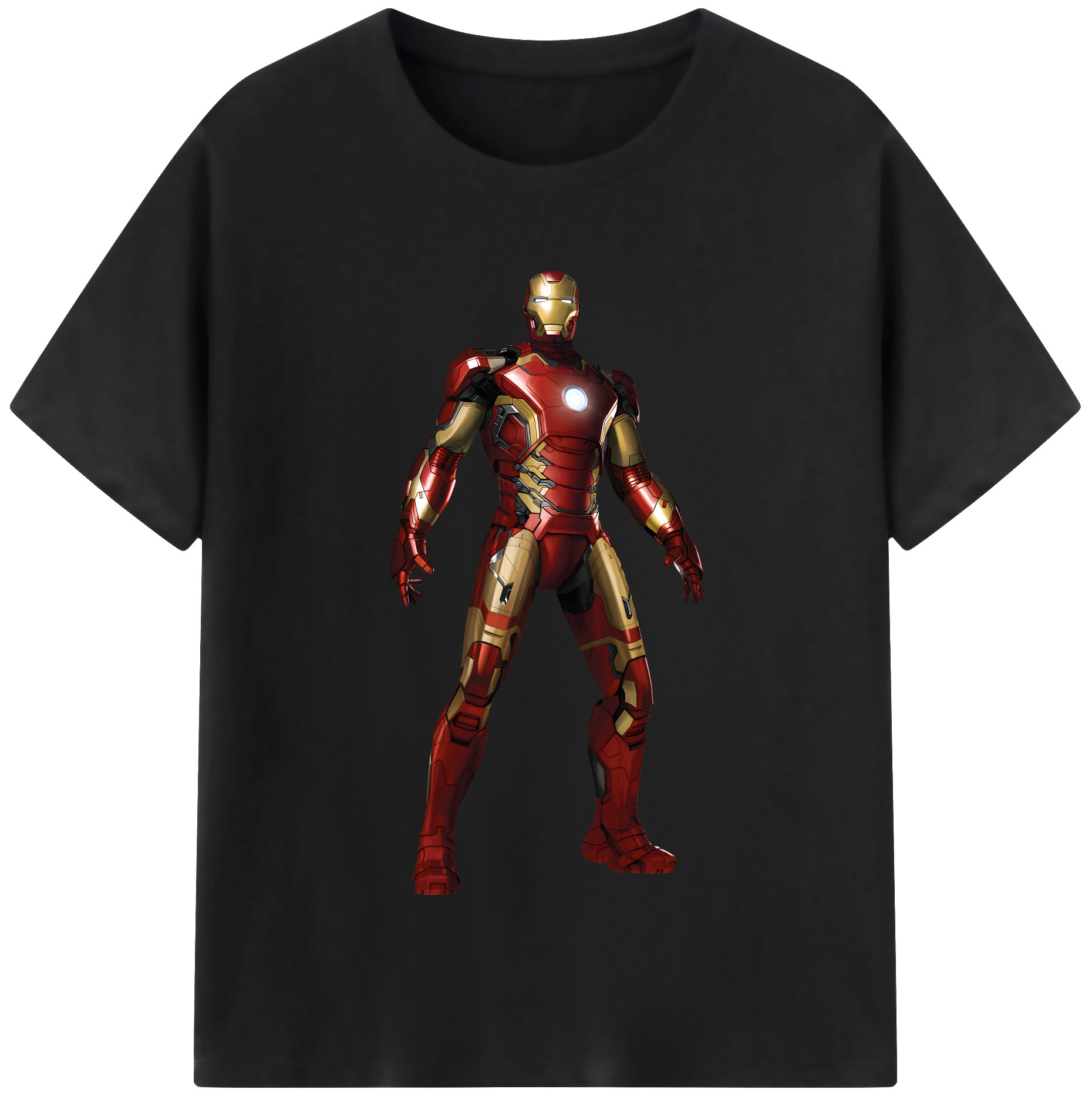 （画像用） アベンジャーズ The Avengers レディースカジュアルプリントTシャツ（綿100％）