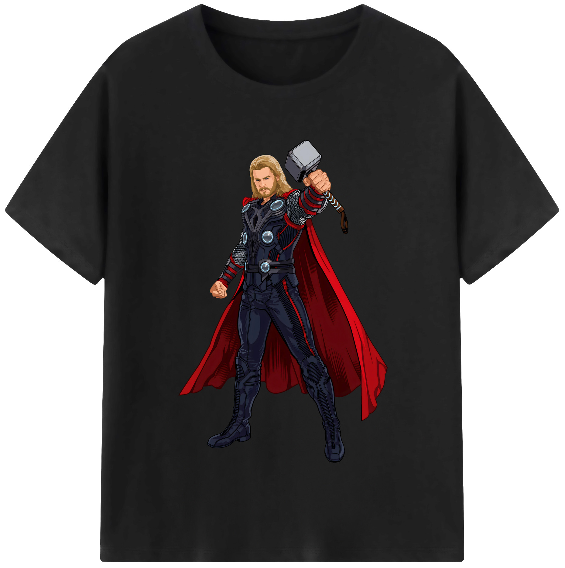 （画像用） アベンジャーズ The Avengers レディースカジュアルプリントTシャツ（綿100％）