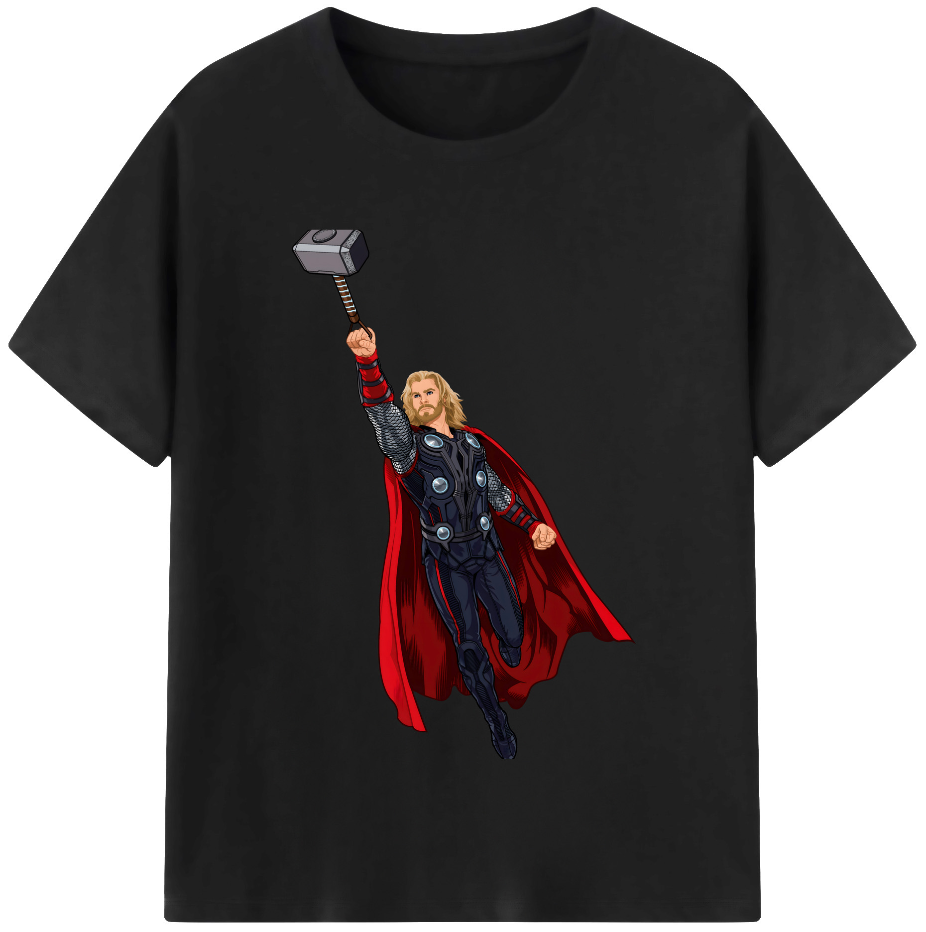 （画像用） アベンジャーズ The Avengers レディースカジュアルプリントTシャツ（綿100％）