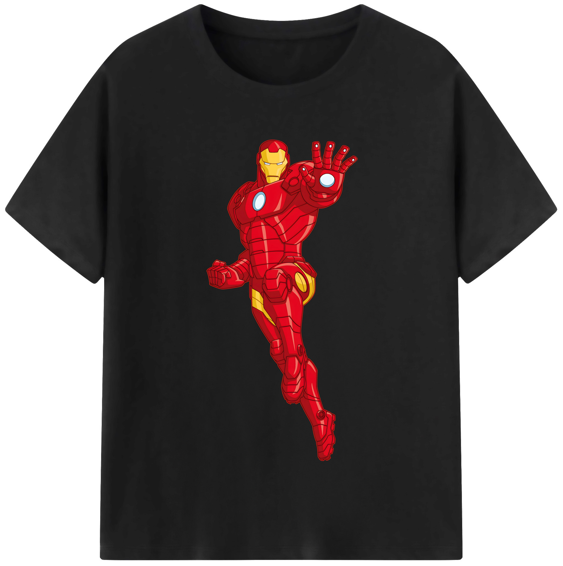 （画像用） アベンジャーズ The Avengers レディースカジュアルプリントTシャツ（綿100％）