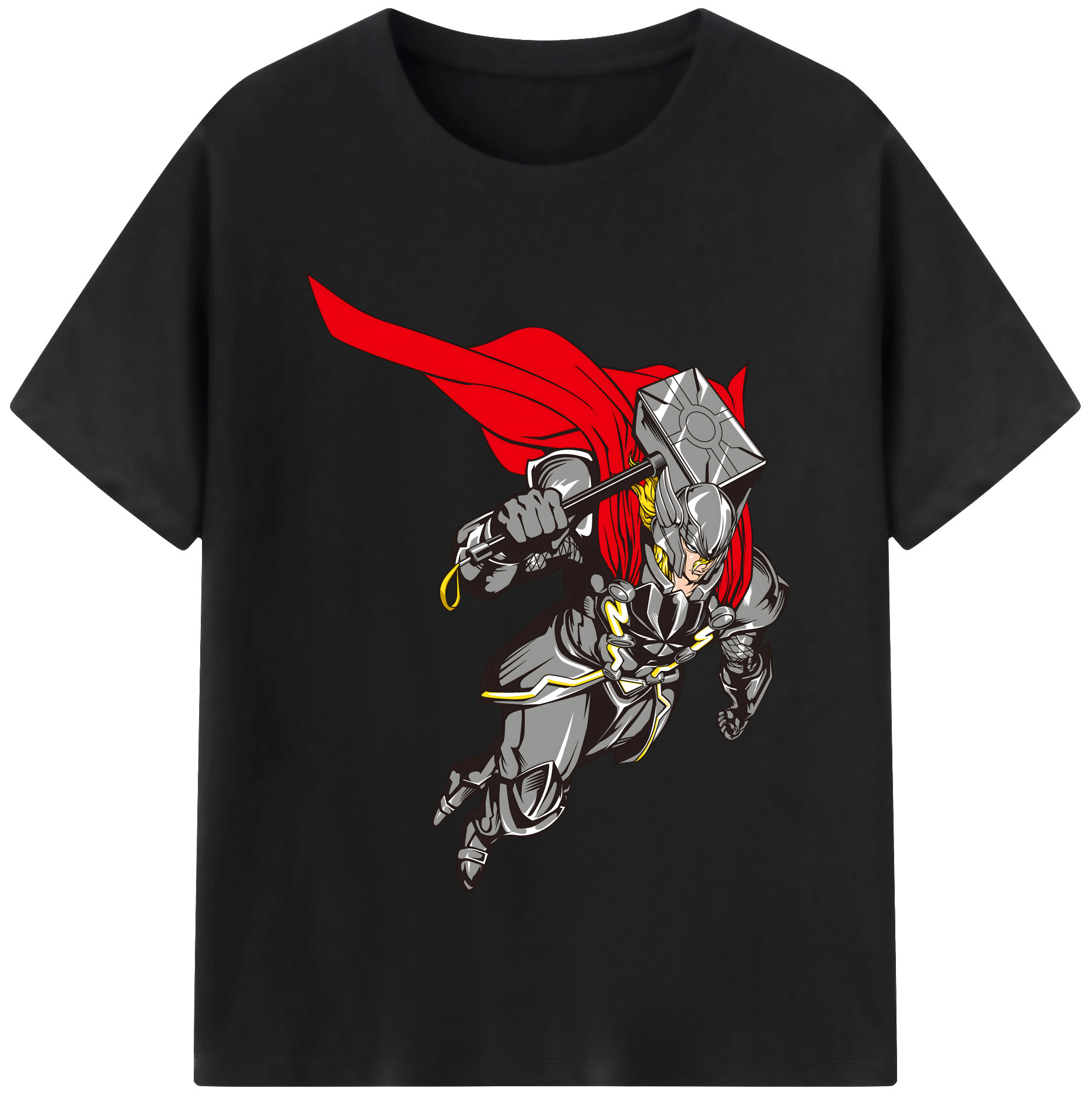 （画像用） アベンジャーズ The Avengers レディースカジュアルプリントTシャツ（綿100％）