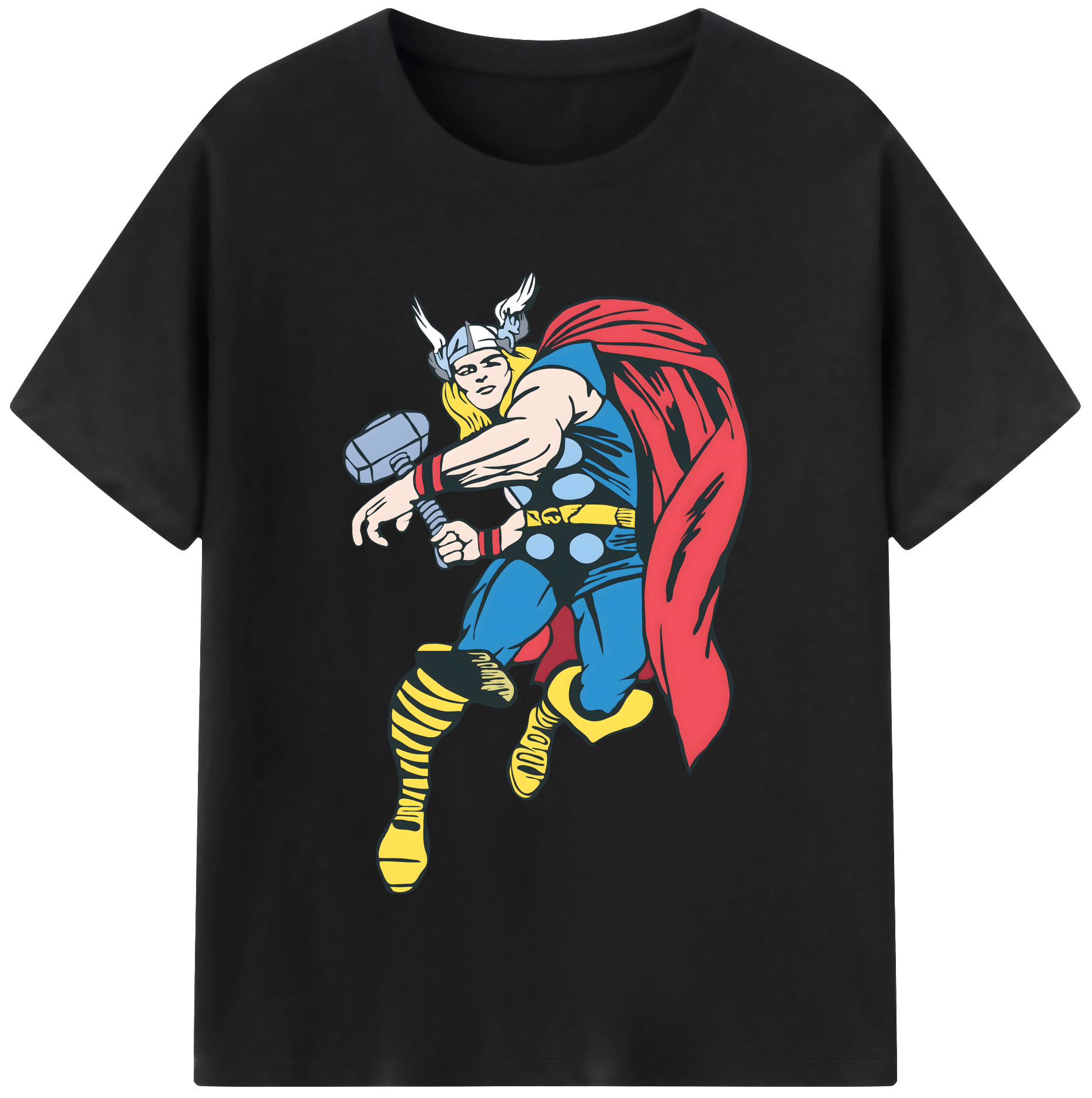 （画像用） アベンジャーズ The Avengers レディースカジュアルプリントTシャツ（綿100％）