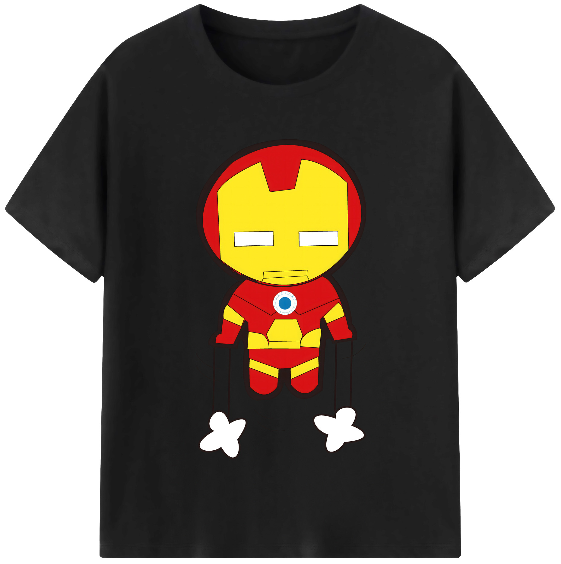 （画像用） アベンジャーズ The Avengers レディースカジュアルプリントTシャツ（綿100％）
