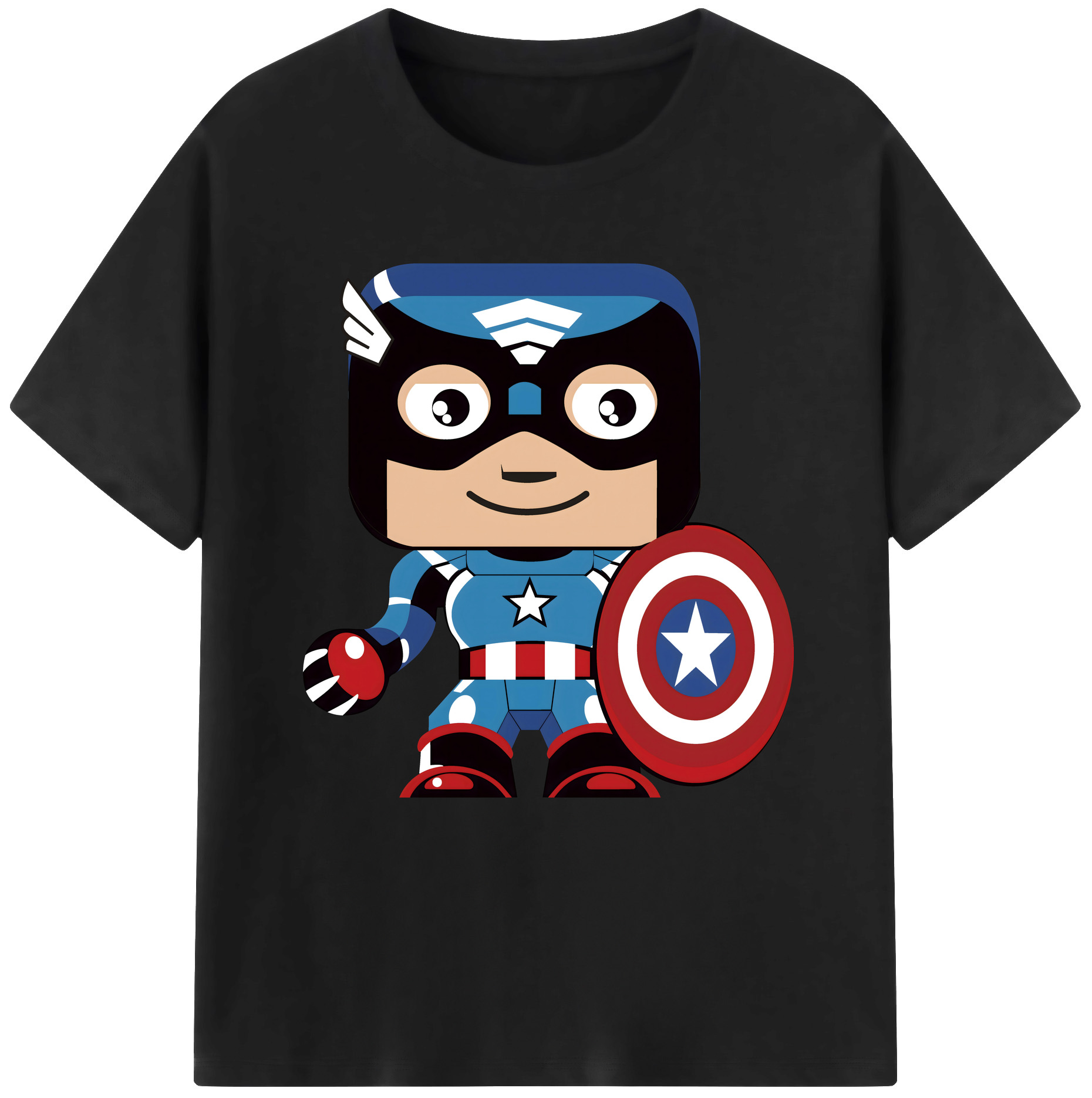 （画像用） アベンジャーズ The Avengers レディースカジュアルプリントTシャツ（綿100％）