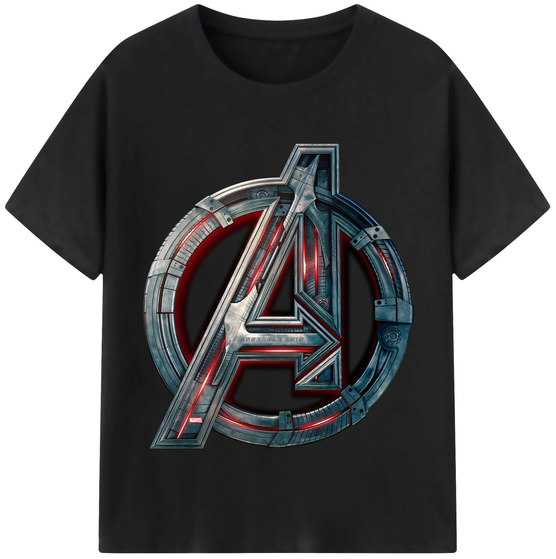 （画像用） アベンジャーズ The Avengers レディースカジュアルプリントTシャツ（綿100％）