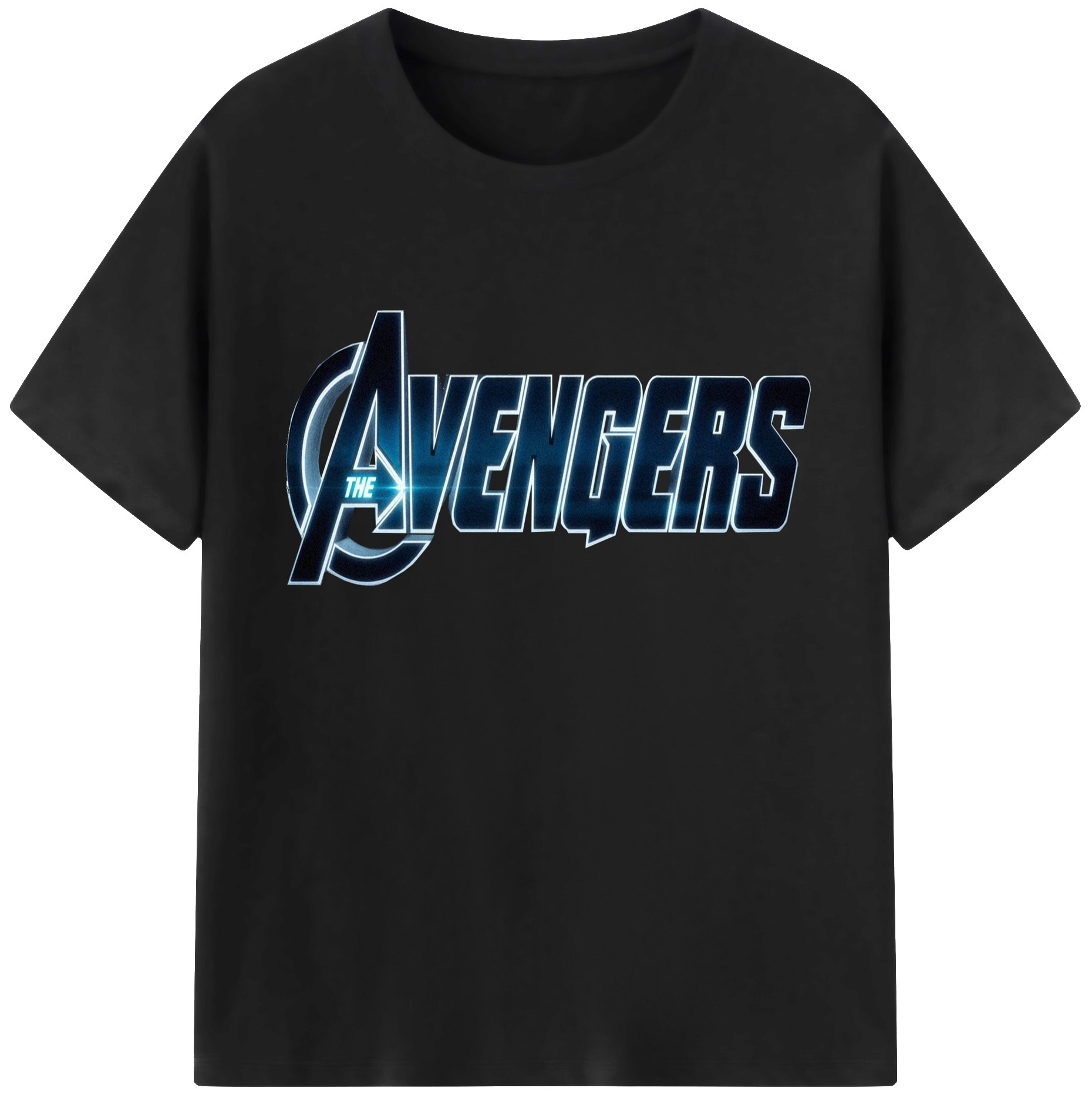 （画像用） アベンジャーズ The Avengers レディースカジュアルプリントTシャツ（綿100％）
