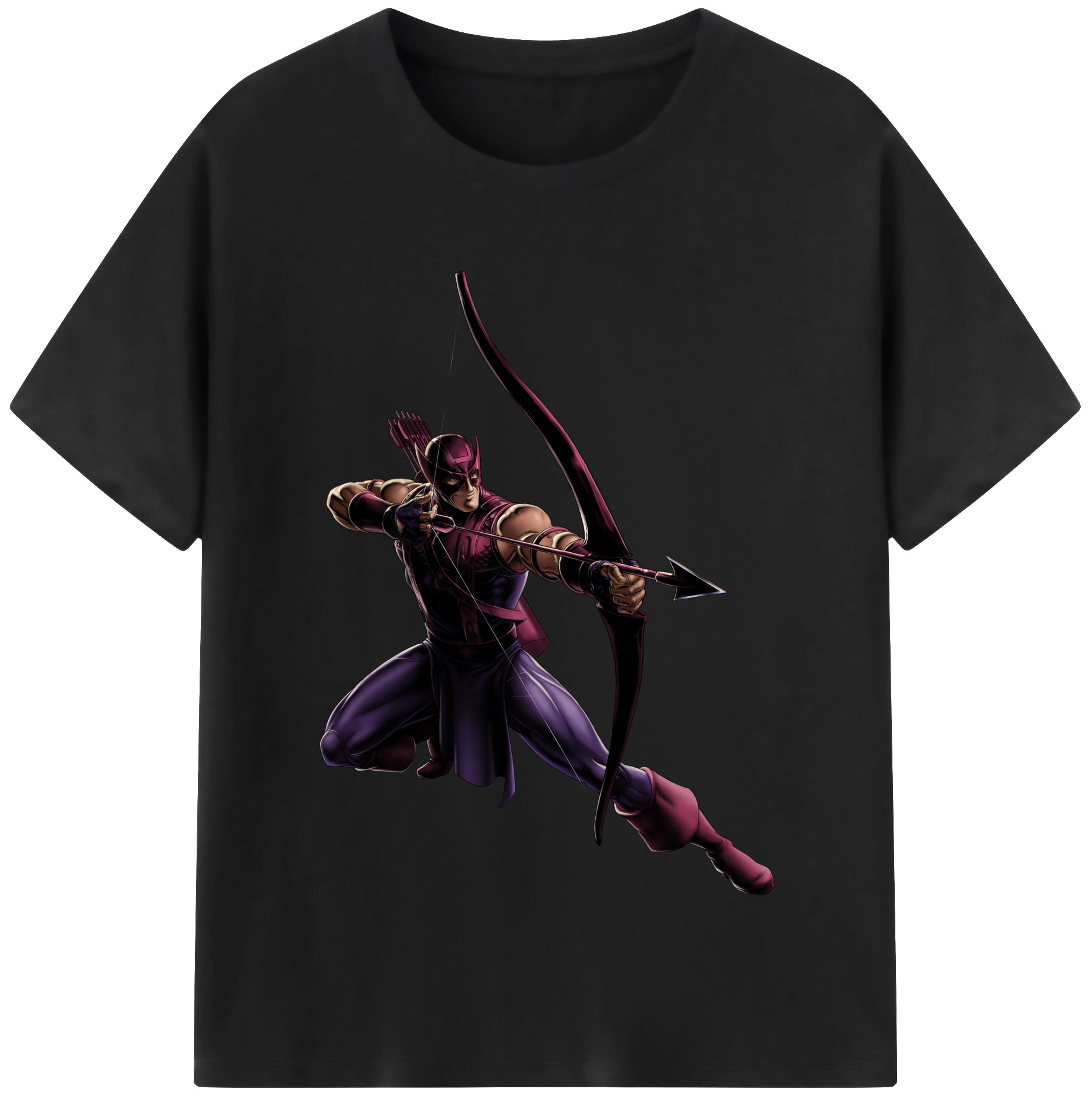 （画像用） アベンジャーズ The Avengers レディースカジュアルプリントTシャツ（綿100％）