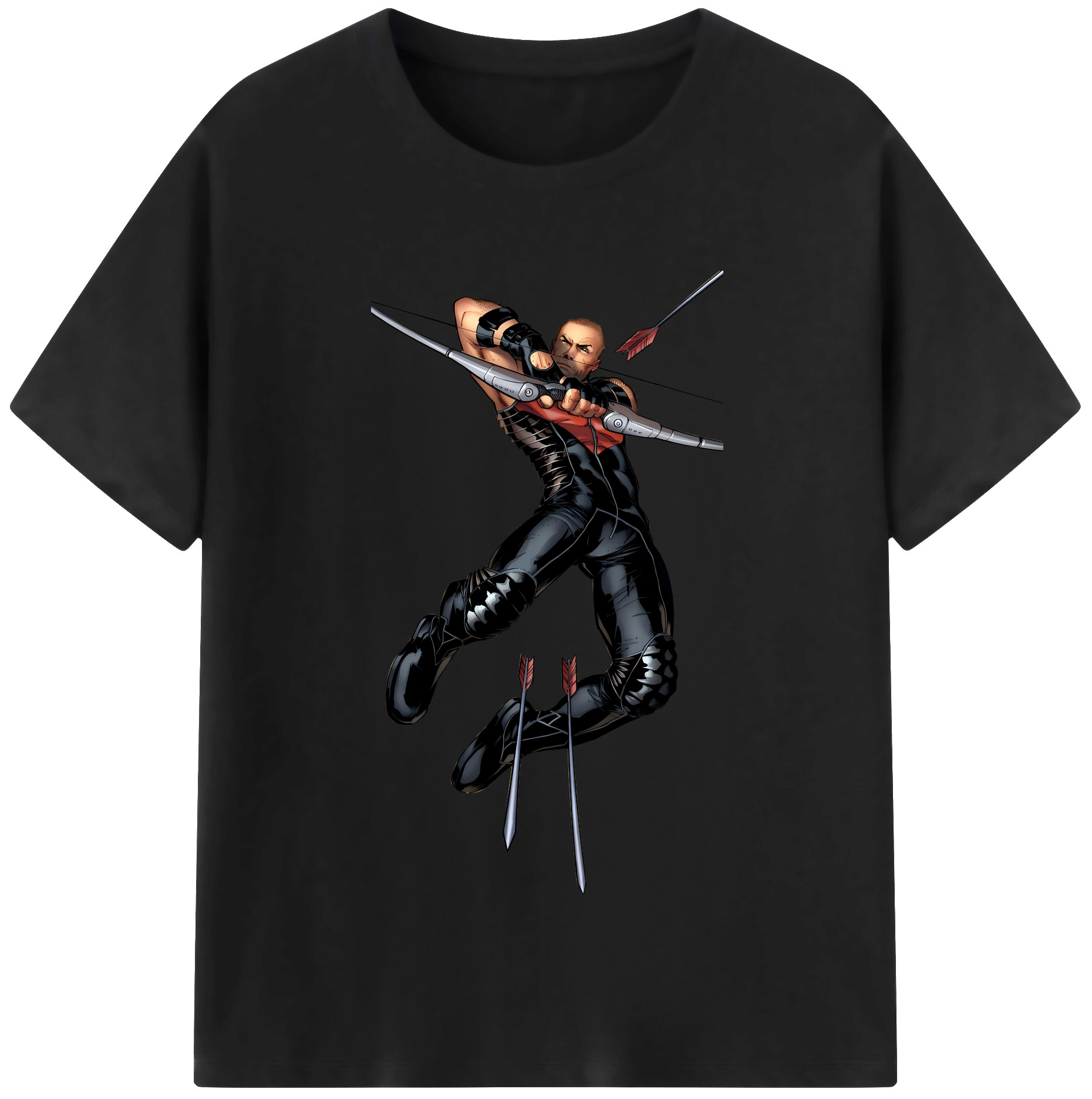 （画像用） アベンジャーズ The Avengers レディースカジュアルプリントTシャツ（綿100％）