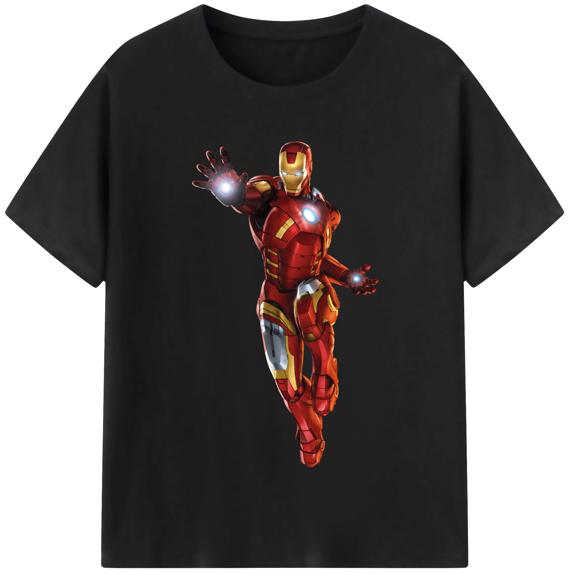 （画像用） アベンジャーズ The Avengers レディースカジュアルプリントTシャツ（綿100％）