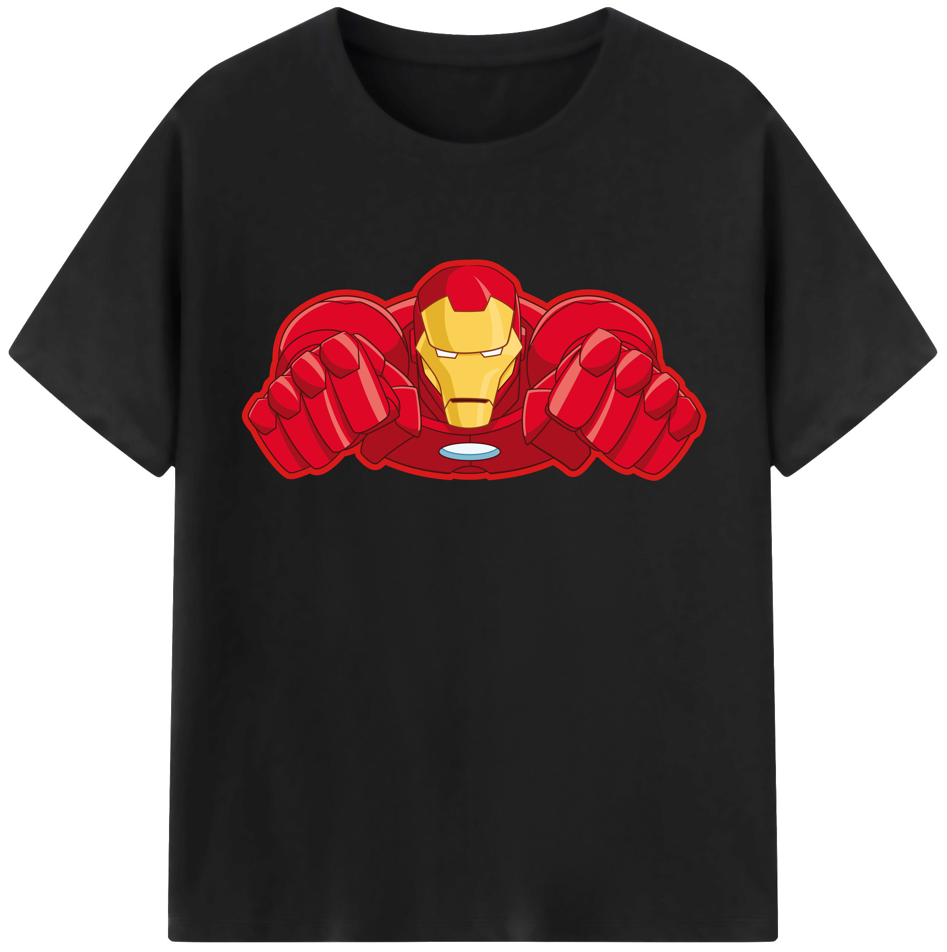 （画像用） アベンジャーズ The Avengers レディースカジュアルプリントTシャツ（綿100％）