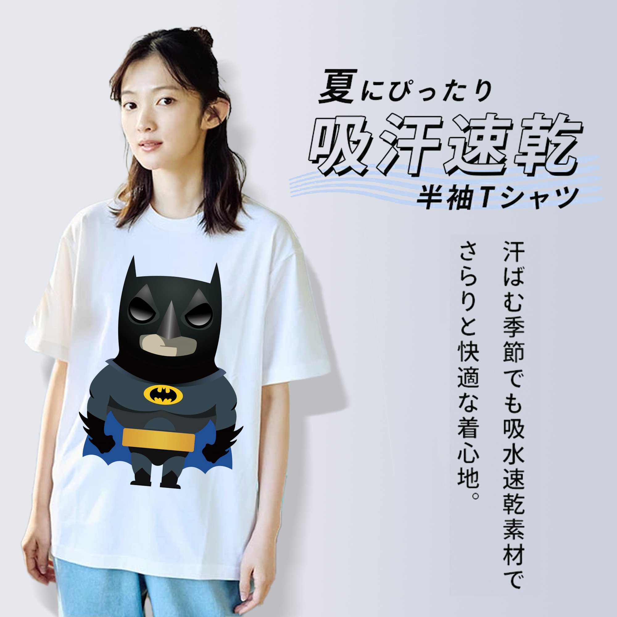 アベンジャーズ The Avengers レディースカジュアルプリントTシャツ（綿100％）